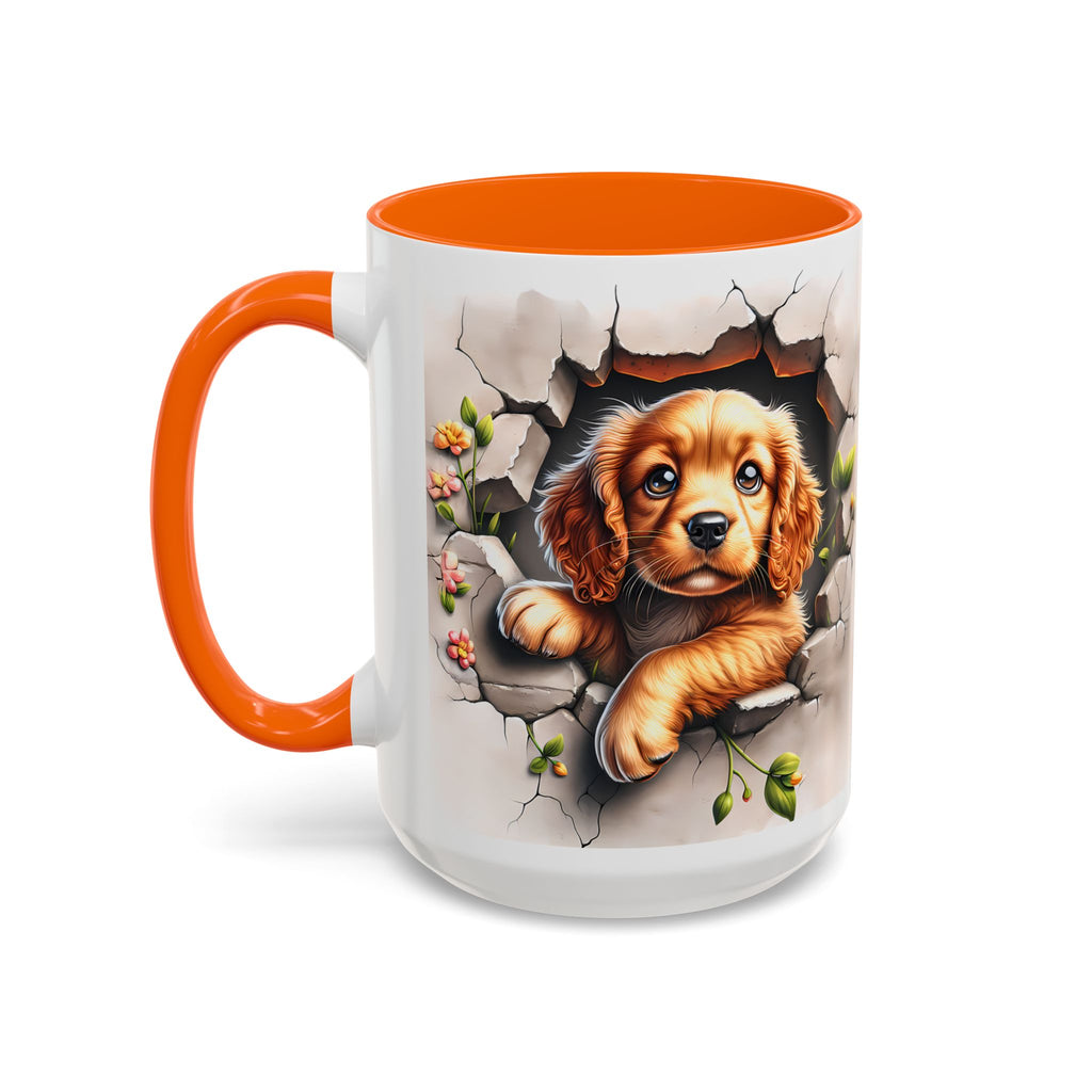 Cocker Spaniel Puppy Coffee Mug — Cute Accent Mug