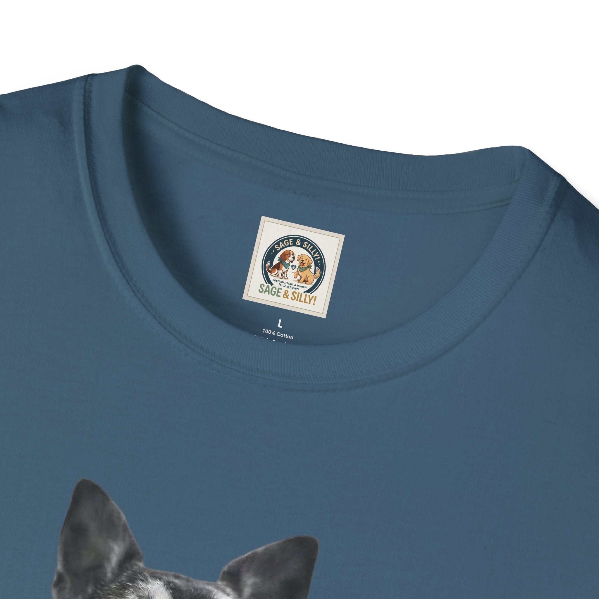 Angry Dog Graphic T-Shirt — "And?"