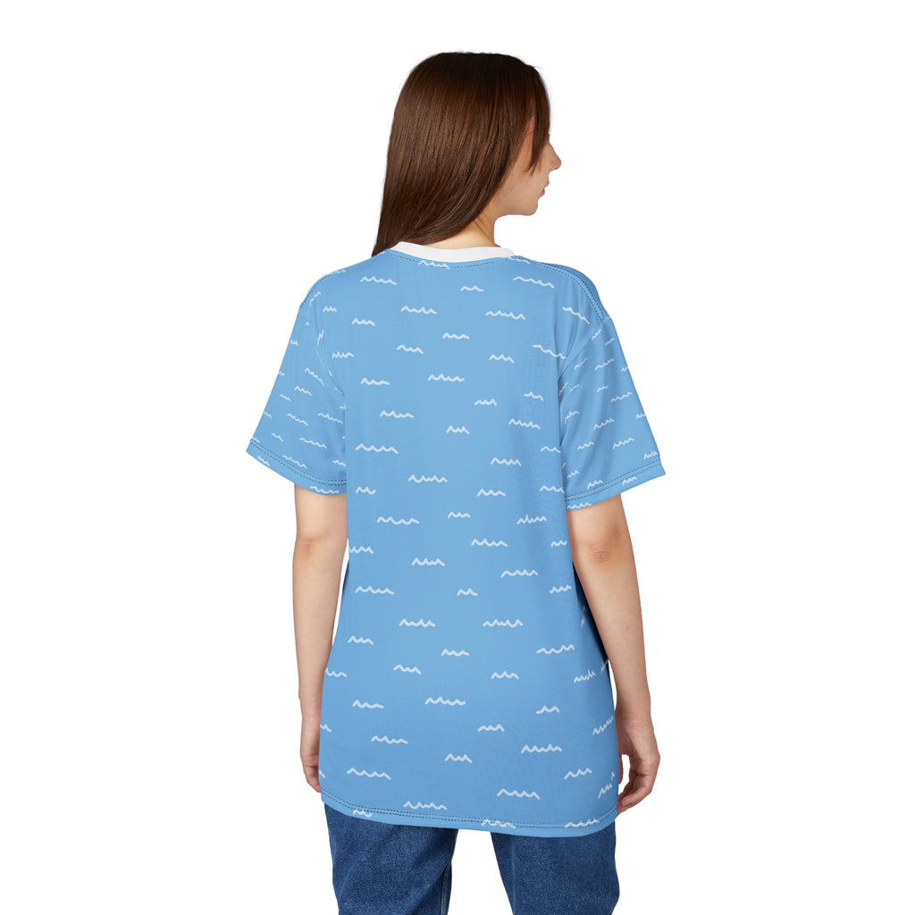 Corgi Beach Day All-Over Print Tee — Funny Corgi Sunglasses Summer Shirt