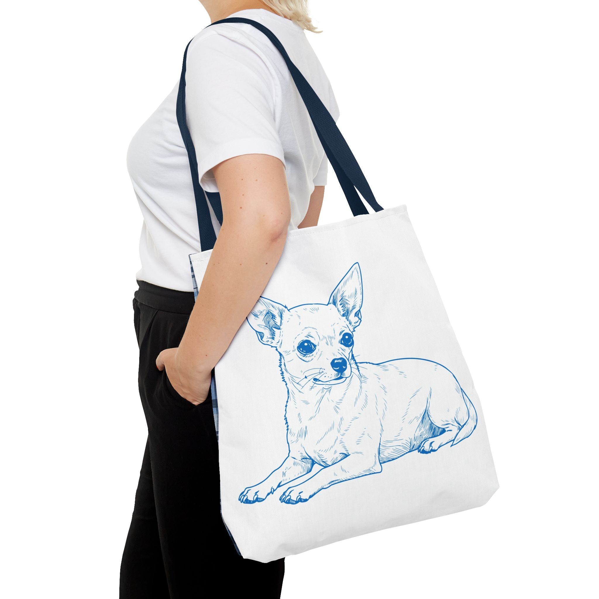Chihuahua Dog Tote Bag — Cute Dog Lover Printed Tote
