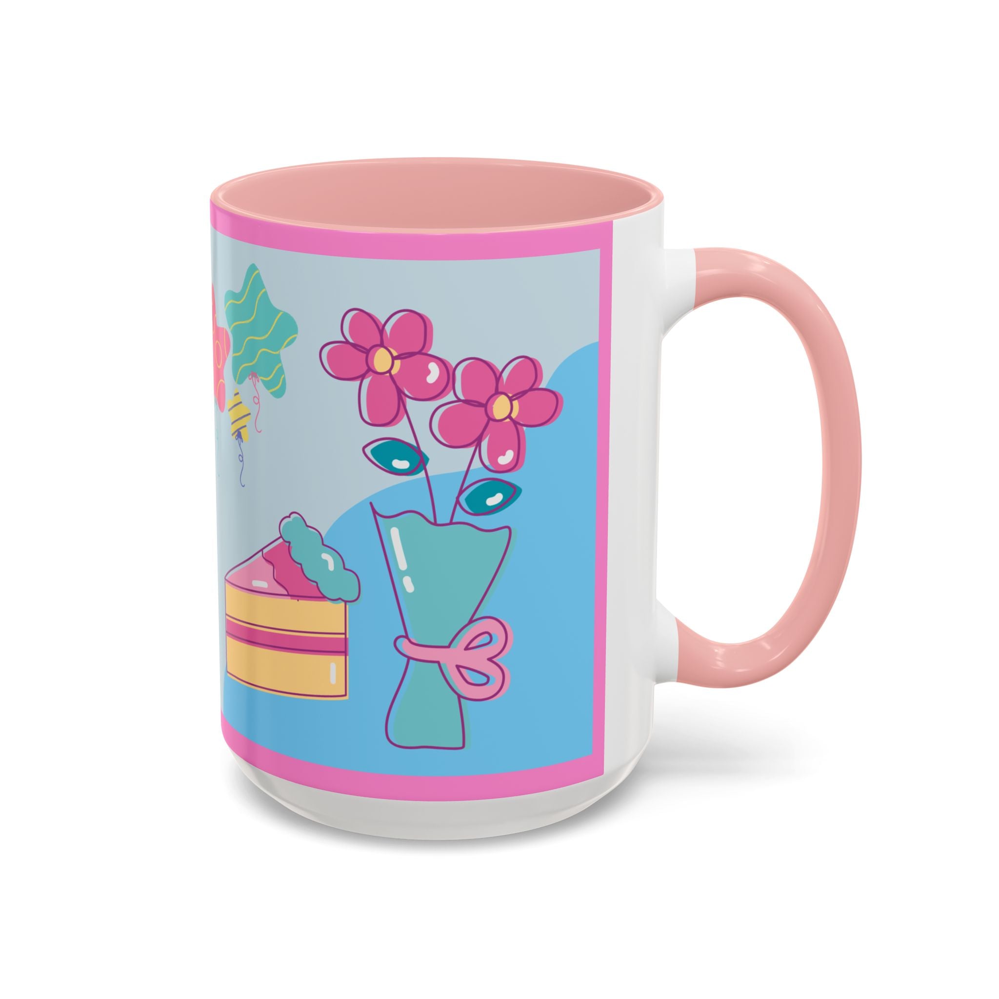 Father's Day Coffee Mug – Cute Dog on Scooter Design (11/15oz)