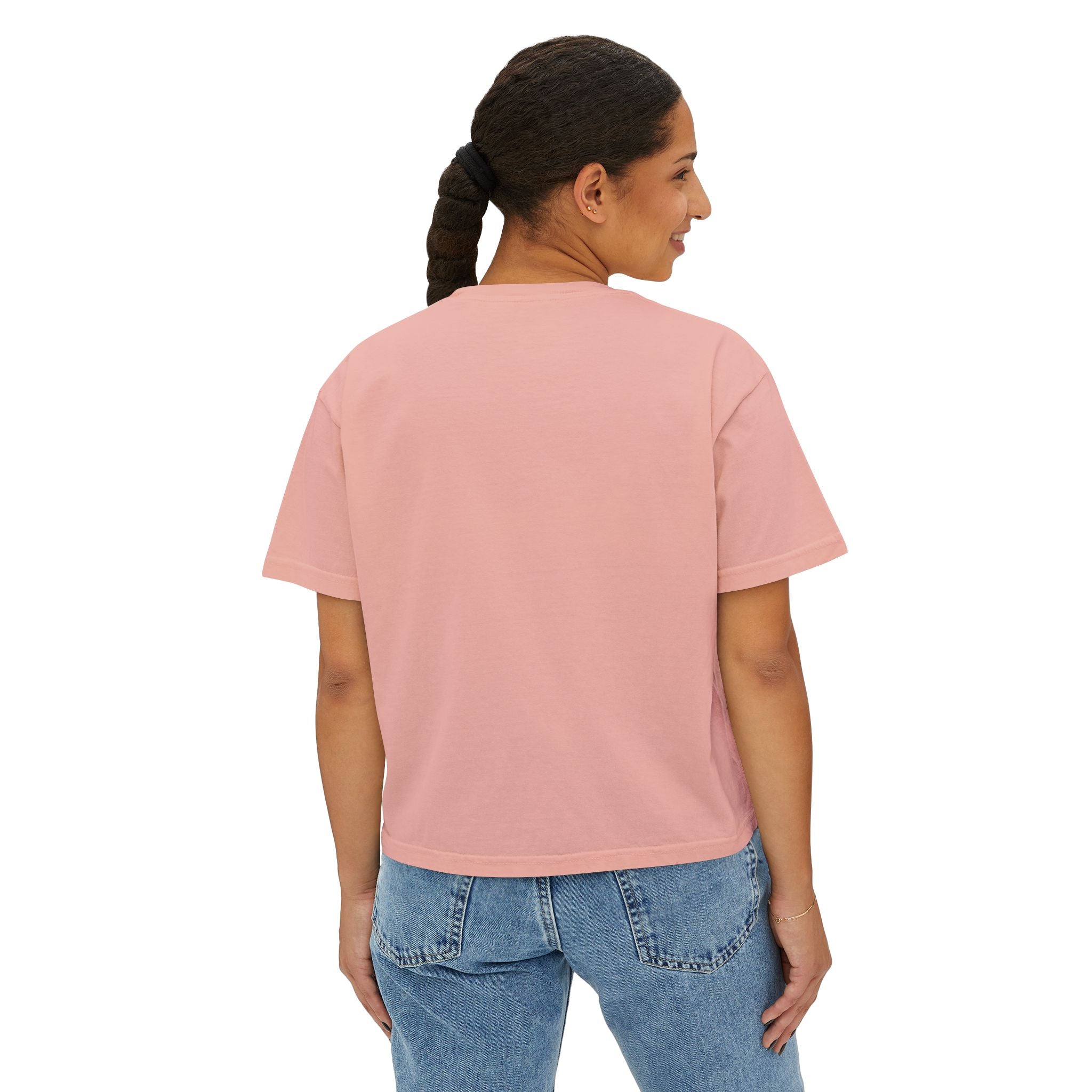 Dogs Make Everything Better Boxy Tee — Cute Paw Print Graphic T‑Shirt for Dog Lovers