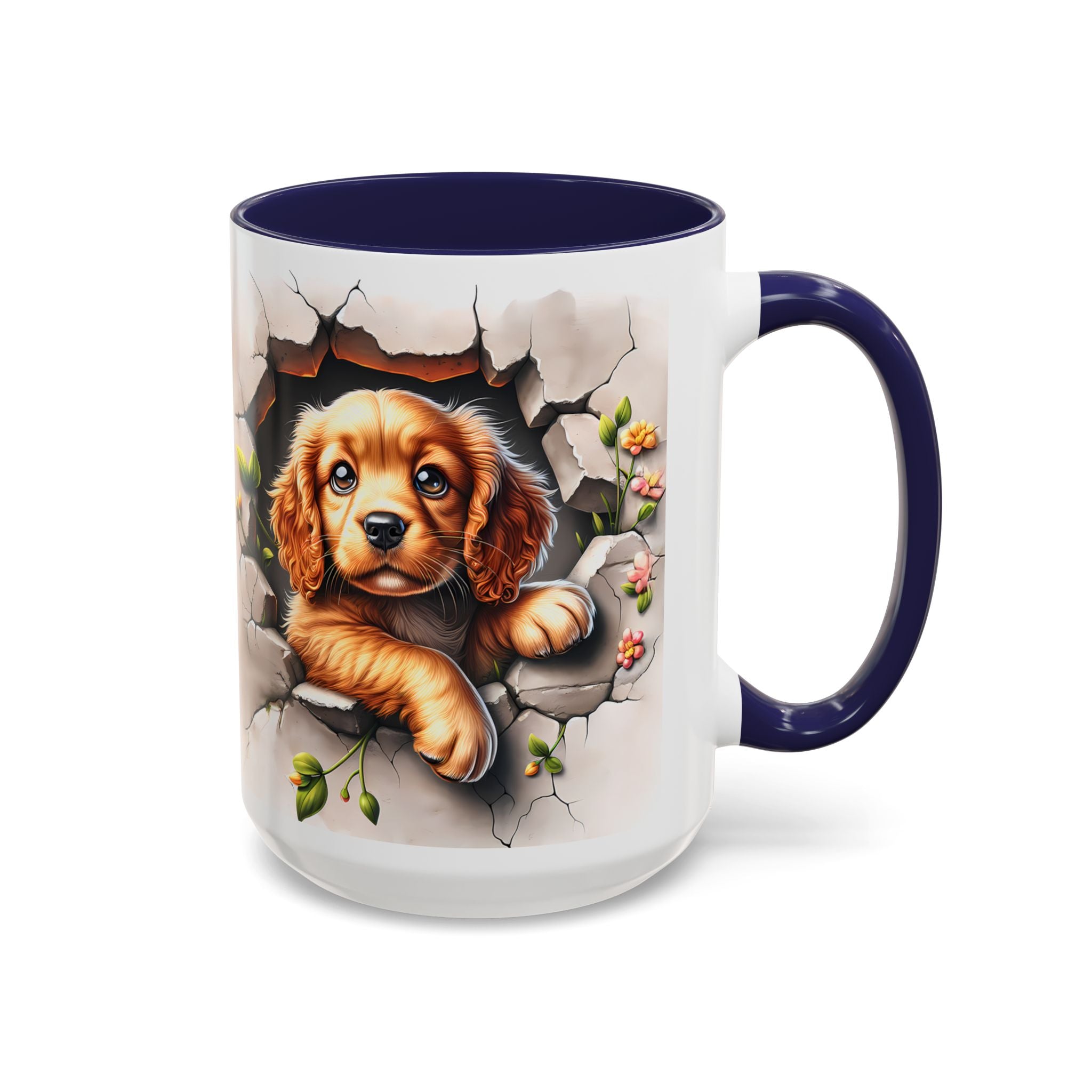 Cocker Spaniel Puppy Coffee Mug — Cute Accent Mug