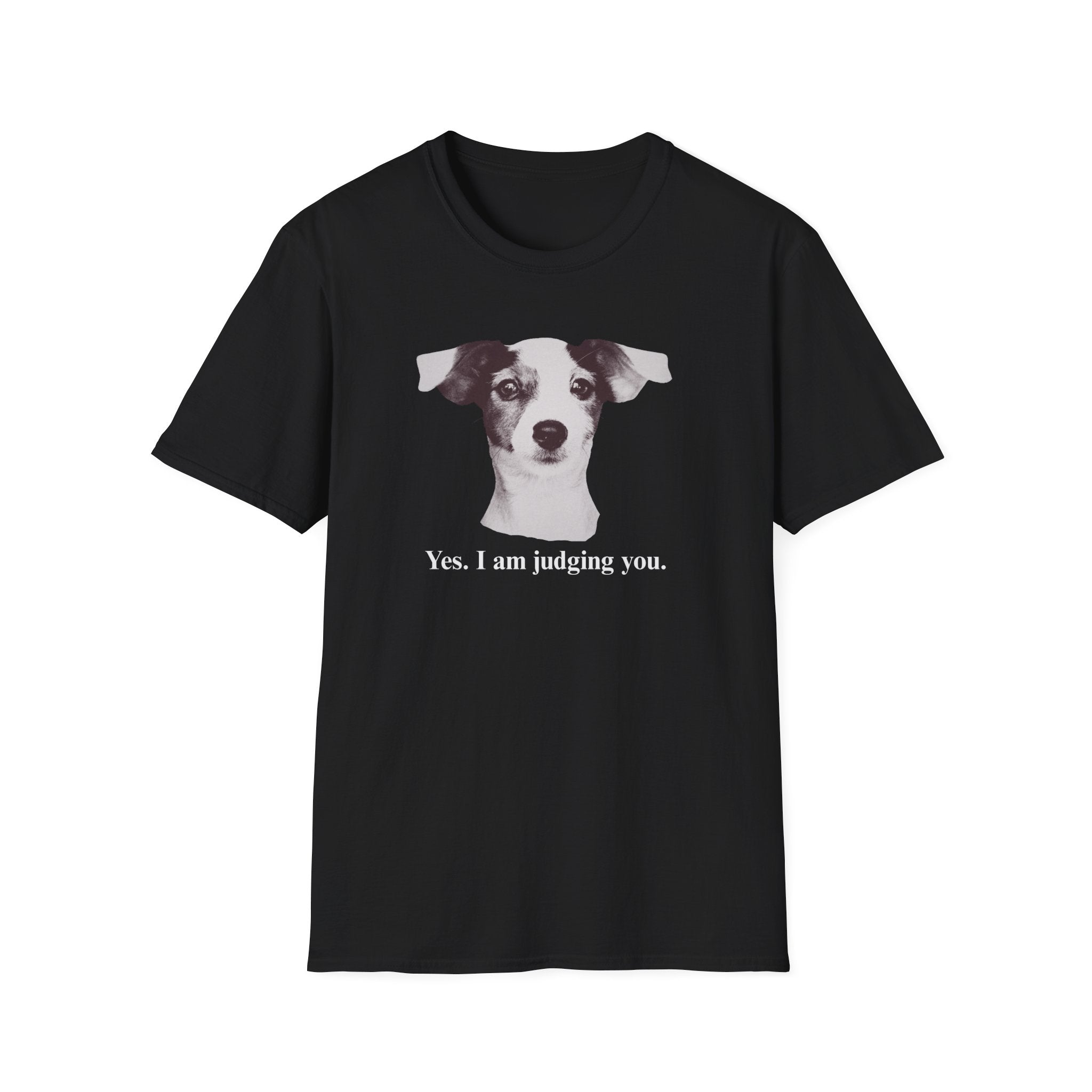 Jack Russell Terrier Graphic T-Shirt — "Yes, I'm Judging You."