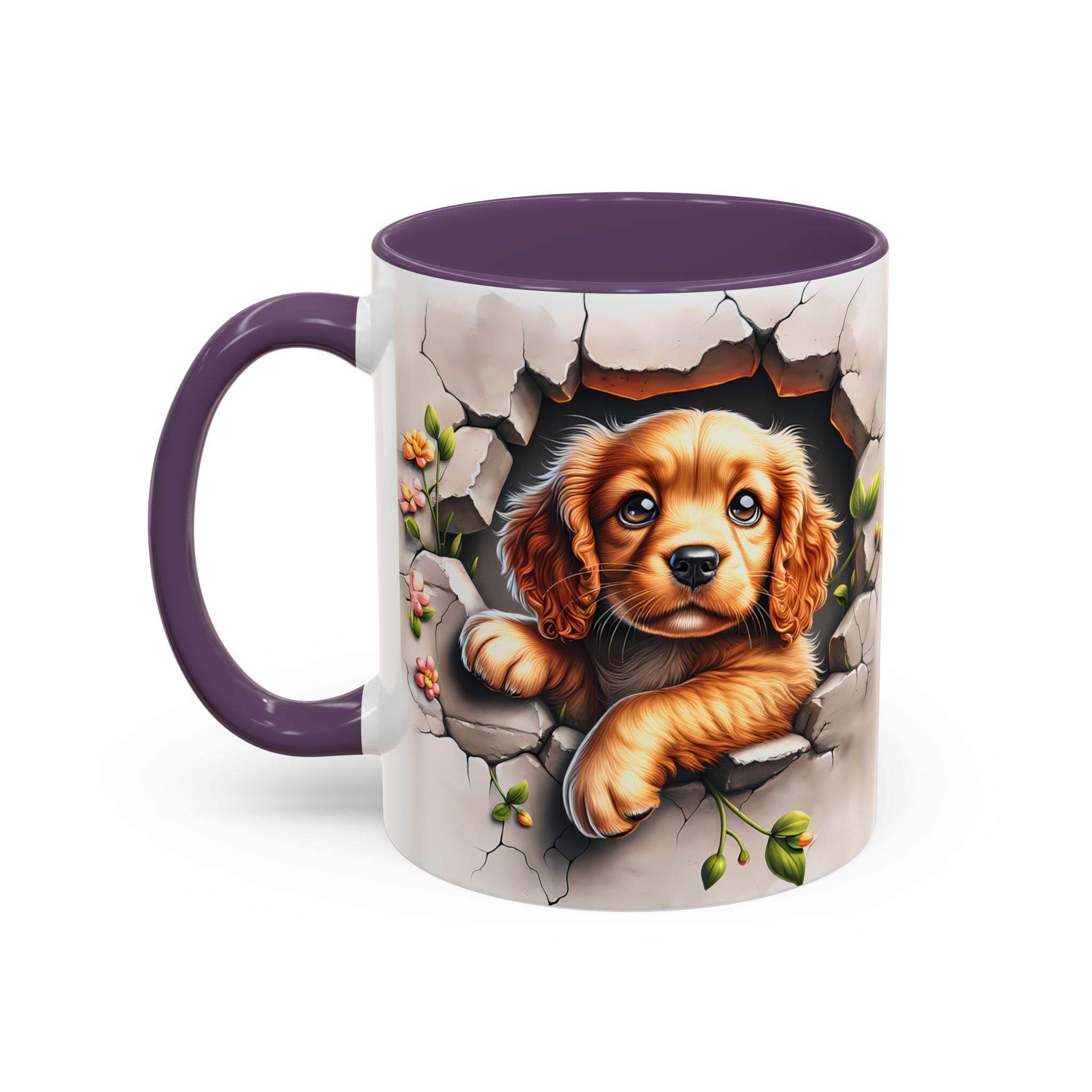Cocker Spaniel Puppy Coffee Mug — Cute Accent Mug