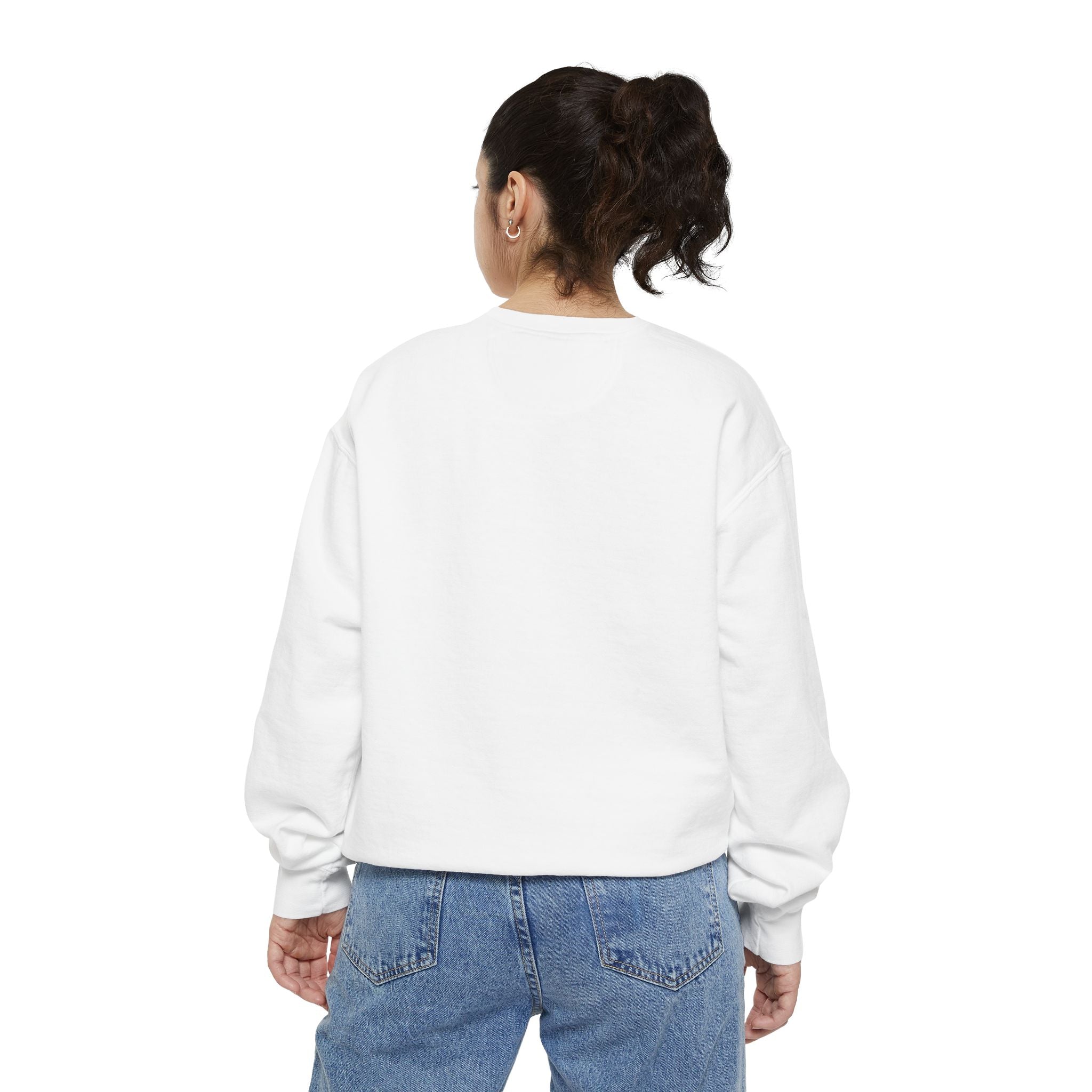 Pekingese Floral Sweatshirt — Vintage Sketch Dog Crewneck
