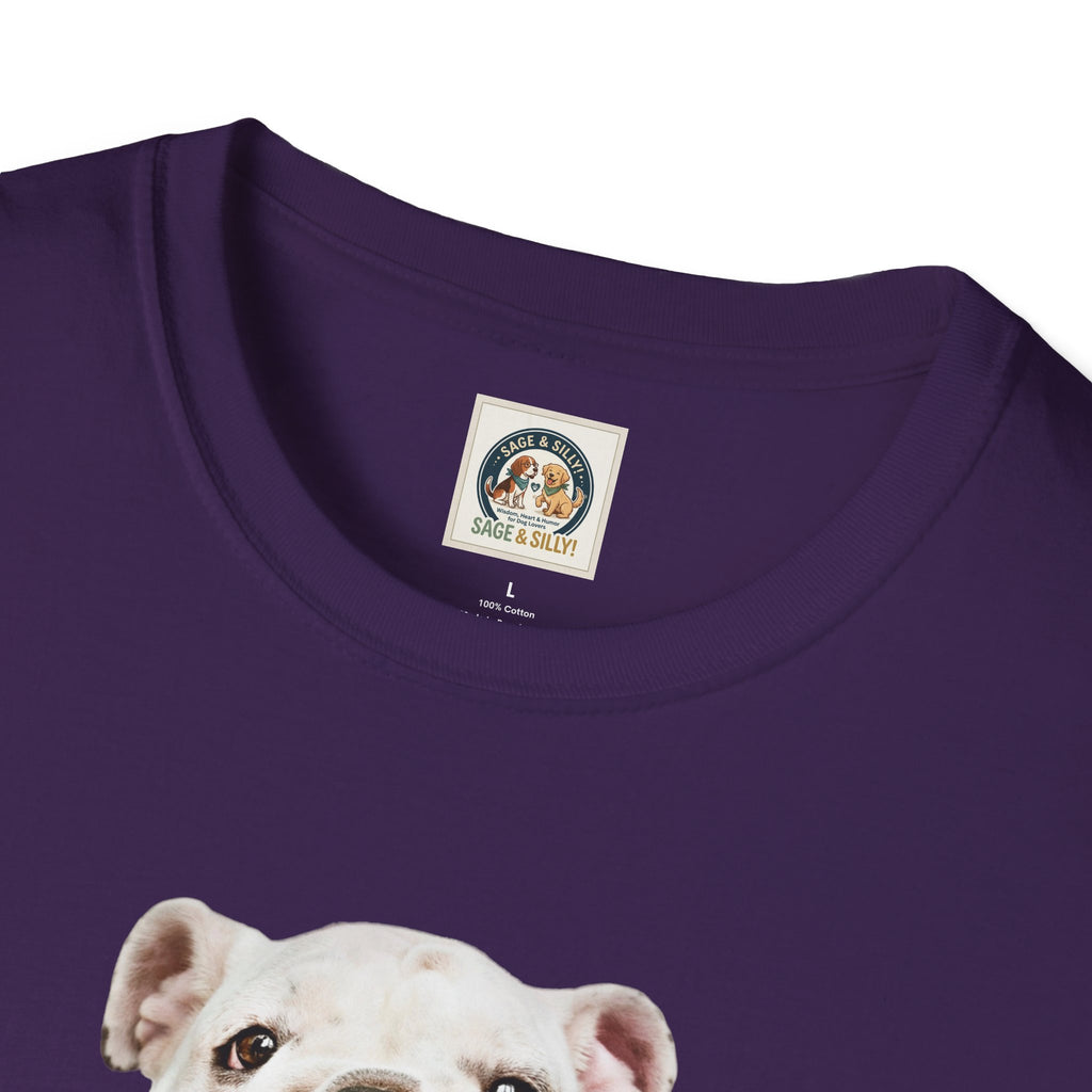 Bulldog Graphic T-Shirt — "Hangin' Out"