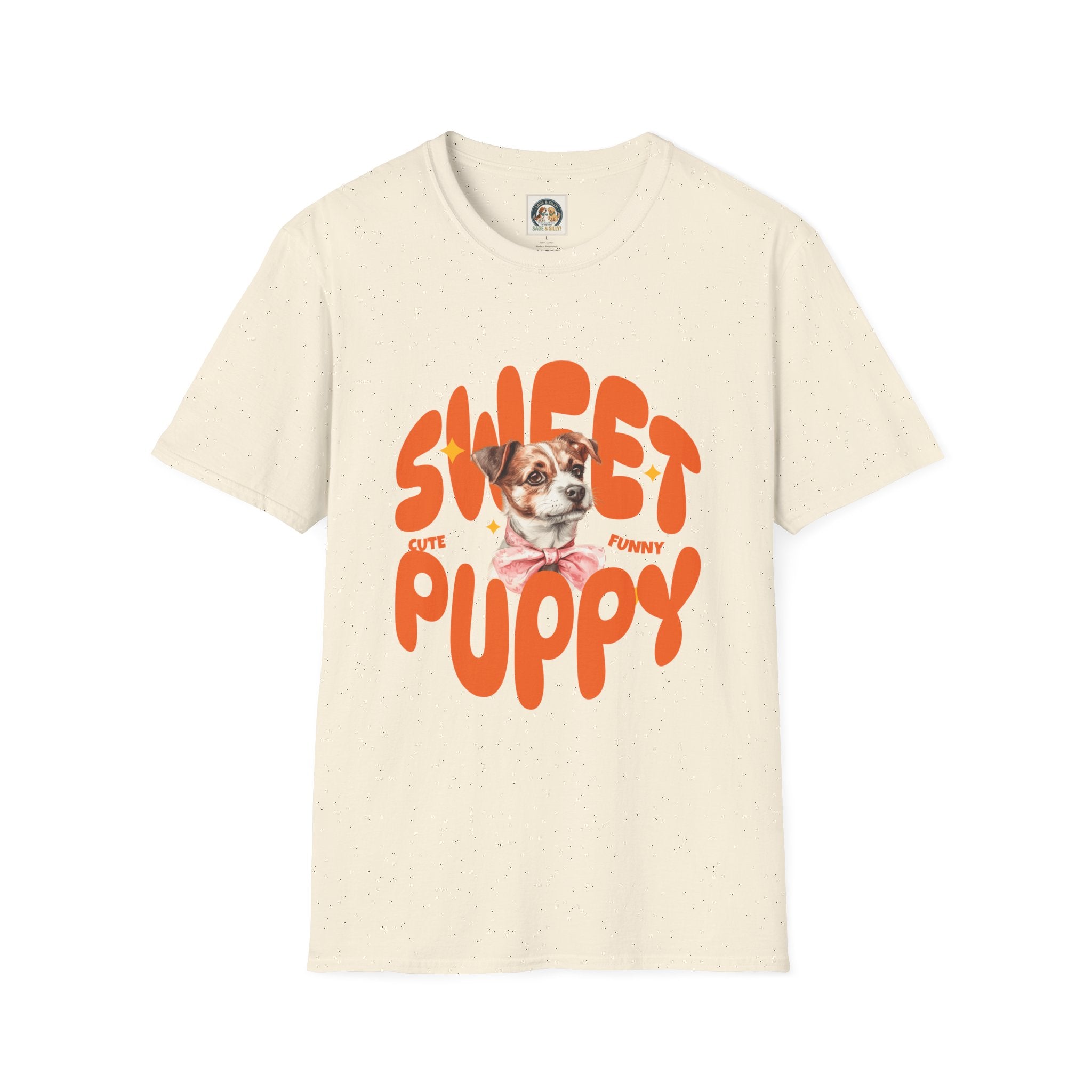 Sweet Puppy T-Shirt — Cute Retro Dog Graphic Tee