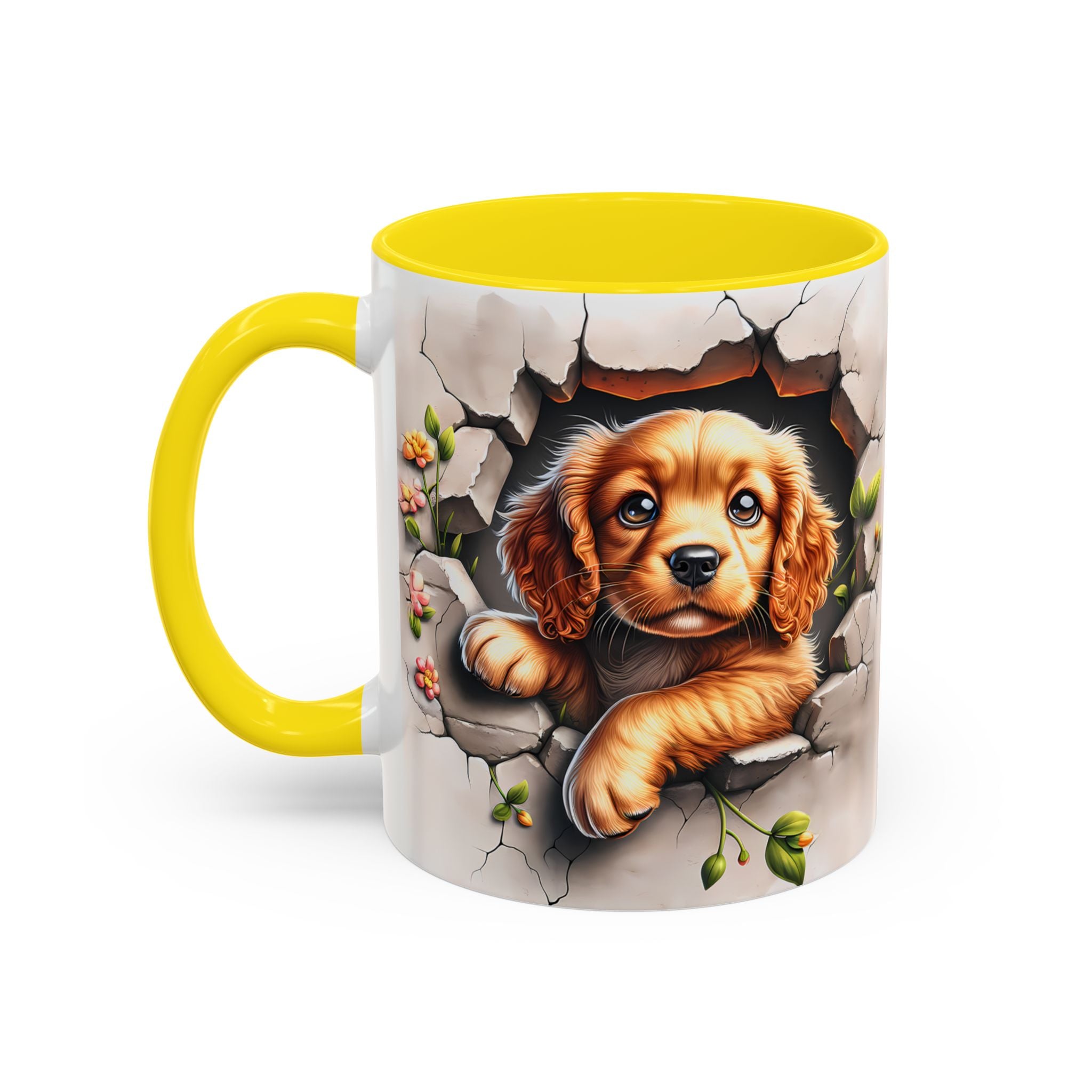 Cocker Spaniel Puppy Coffee Mug — Cute Accent Mug
