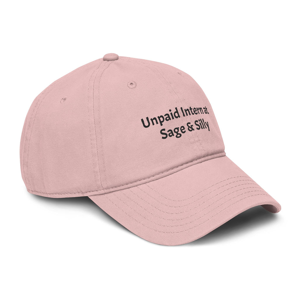 Unpaid Intern at Sage & Silly Funny Dog Lover Cap