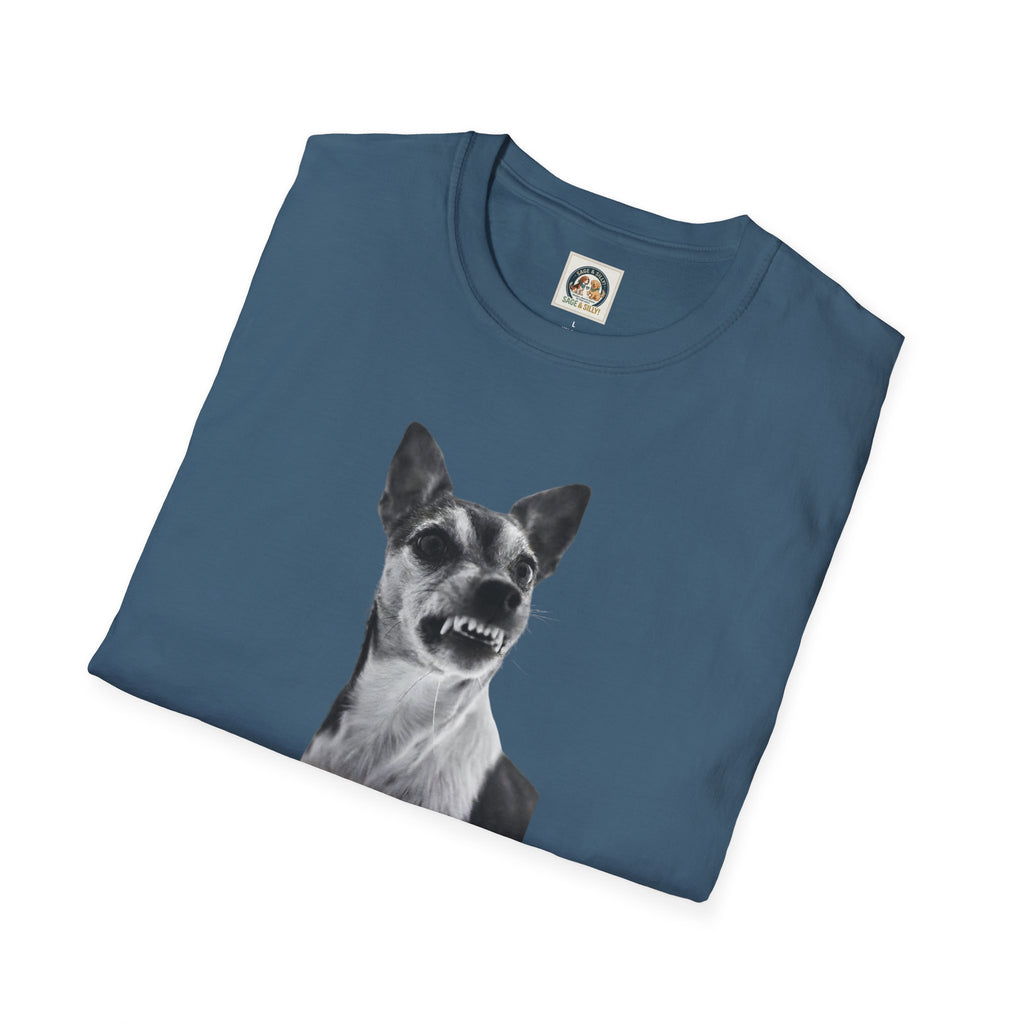 Angry Dog Graphic T-Shirt — "And?"