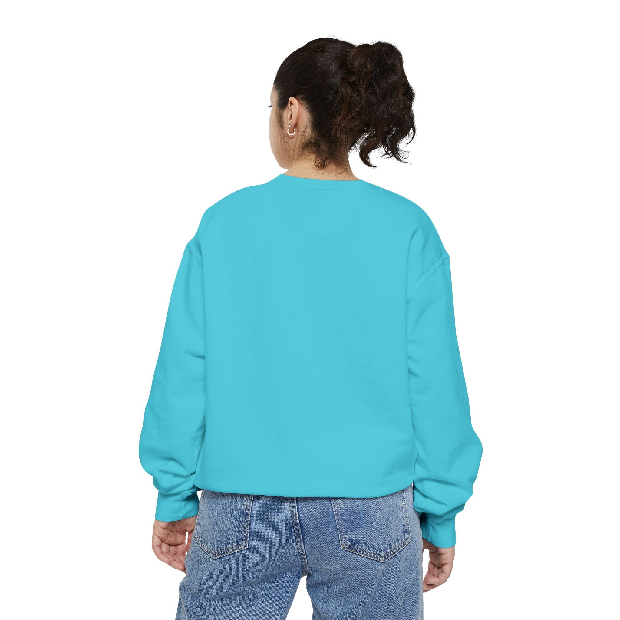 Pekingese Floral Sweatshirt — Vintage Sketch Dog Crewneck