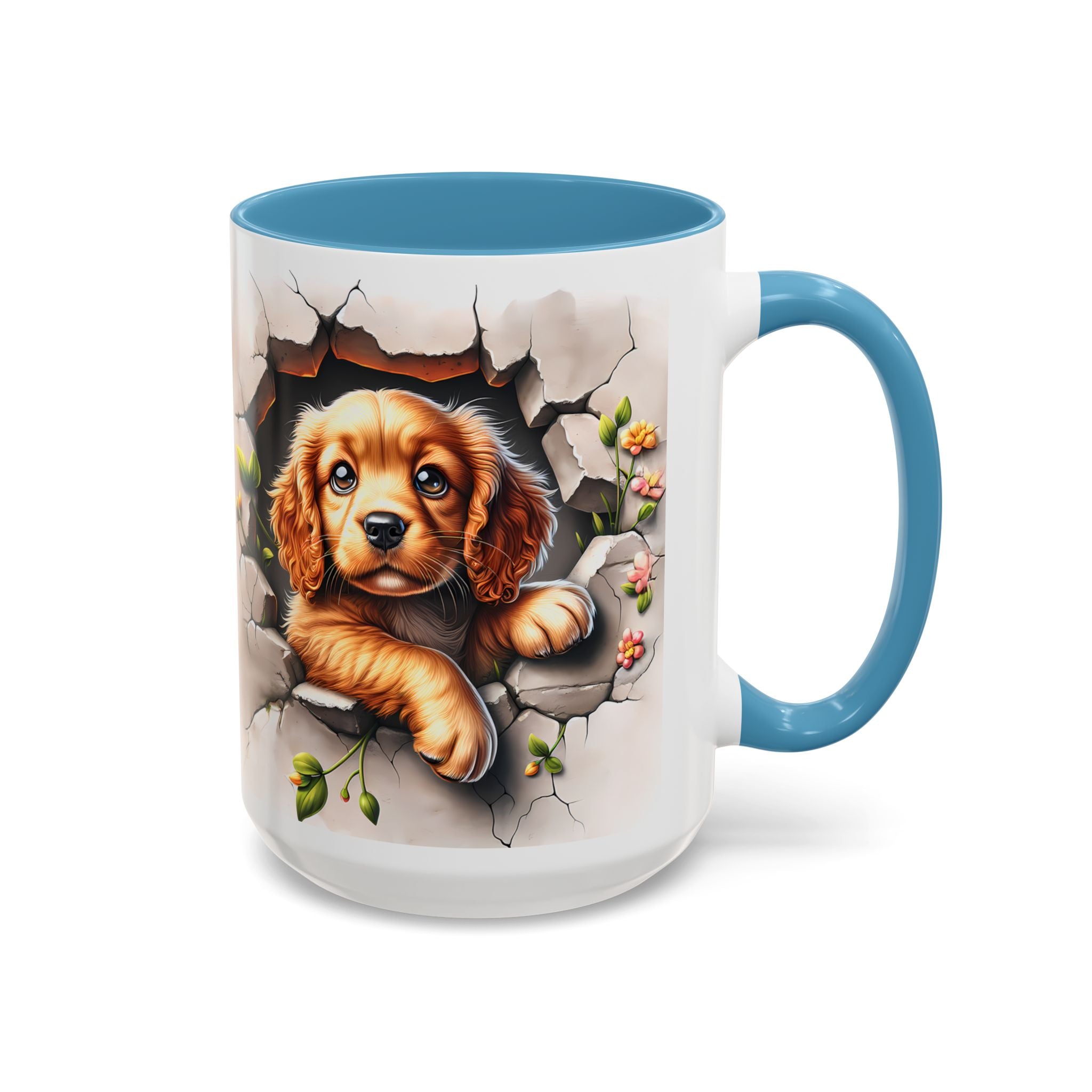 Cocker Spaniel Puppy Coffee Mug — Cute Accent Mug