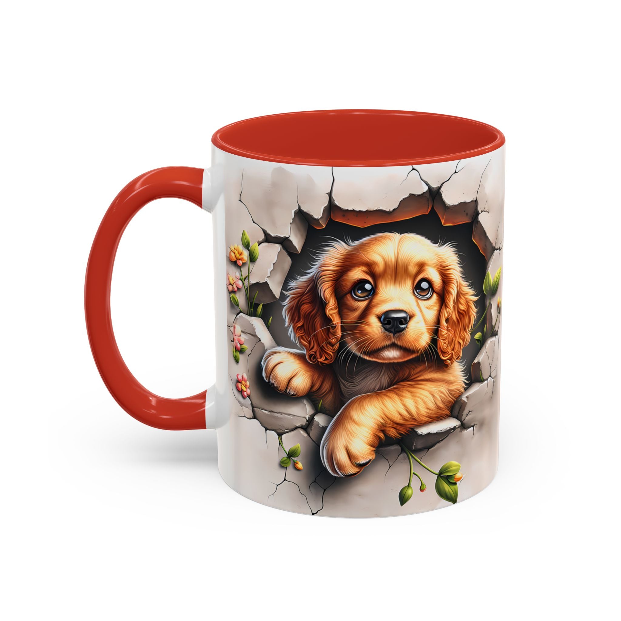 Cocker Spaniel Puppy Coffee Mug — Cute Accent Mug