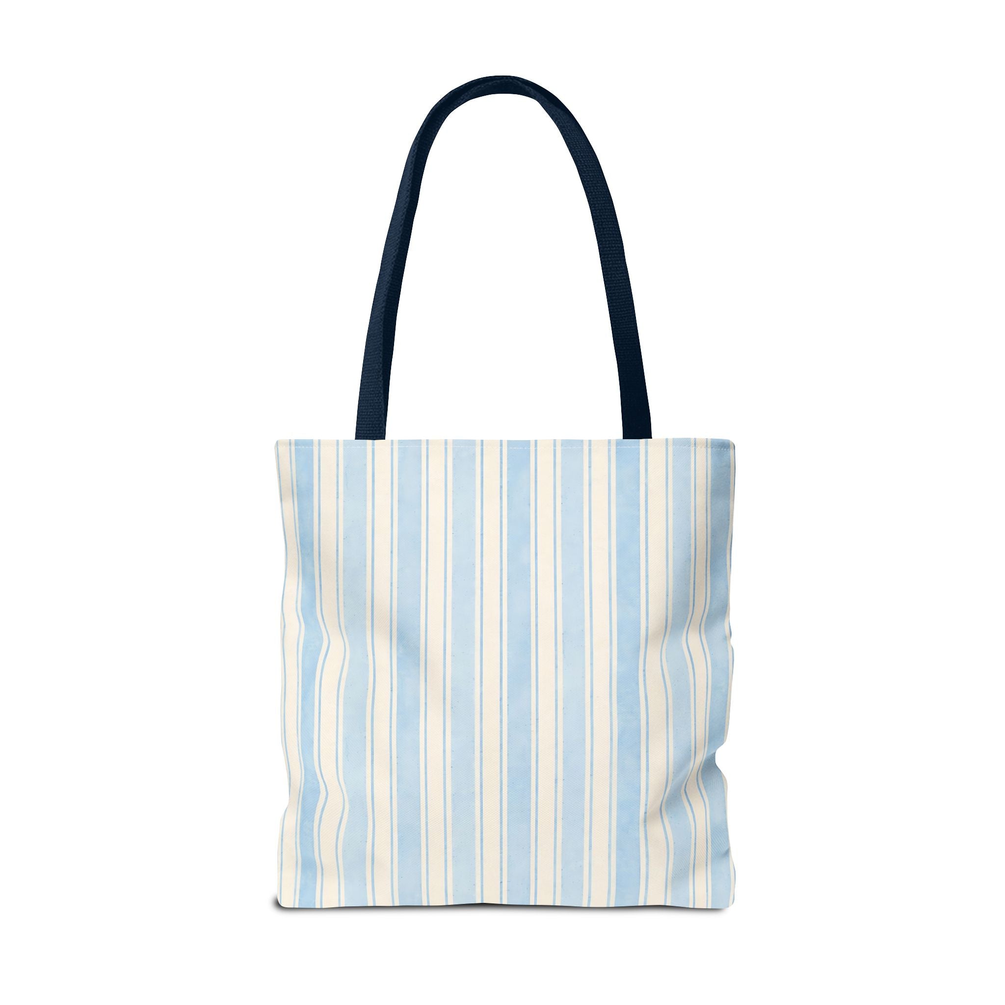 Miniature Schnauzer Tote Bag – "I Like Miniature Schnauzers and Maybe 3 People" Striped Canvas Tote