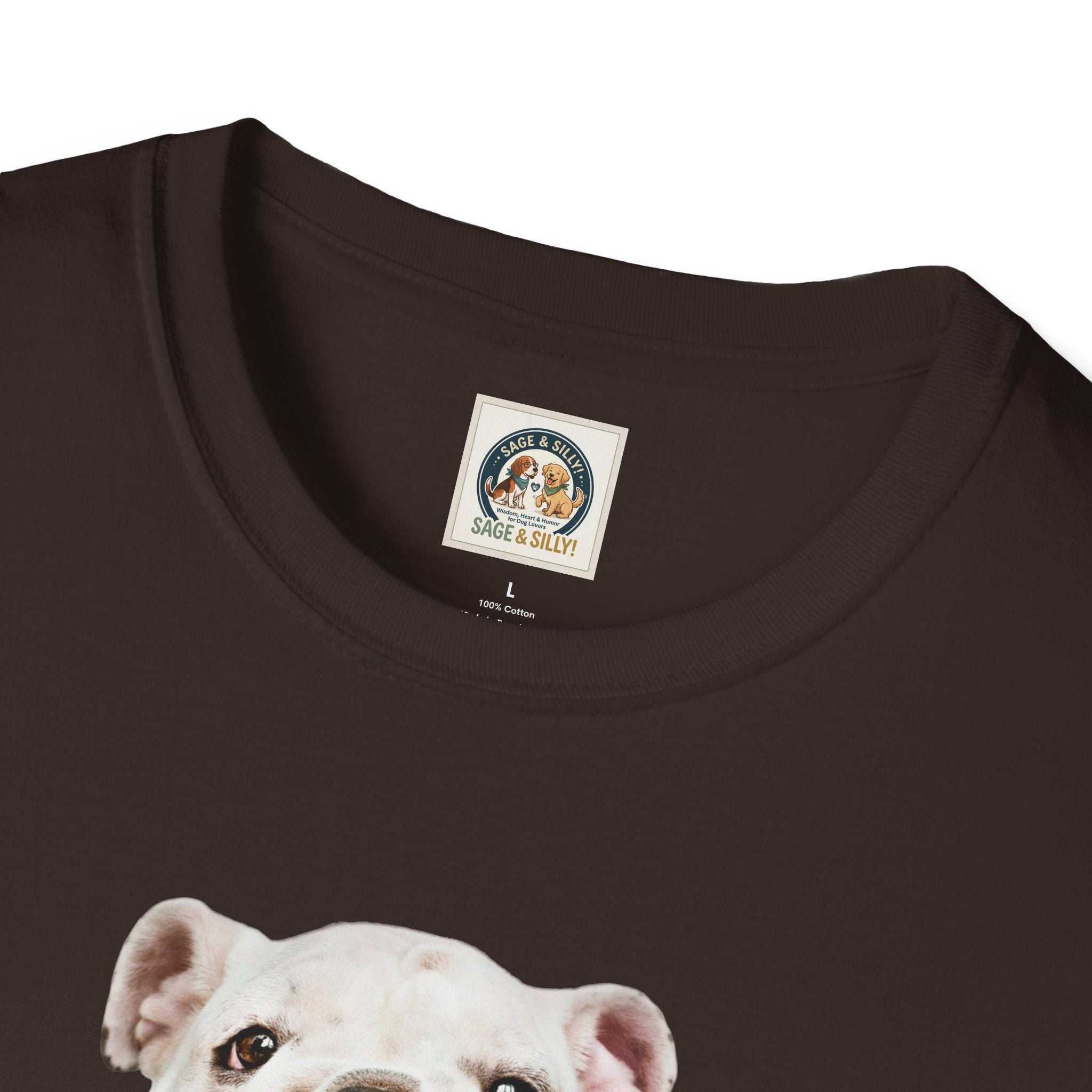 Bulldog Graphic T-Shirt — "Hangin' Out"