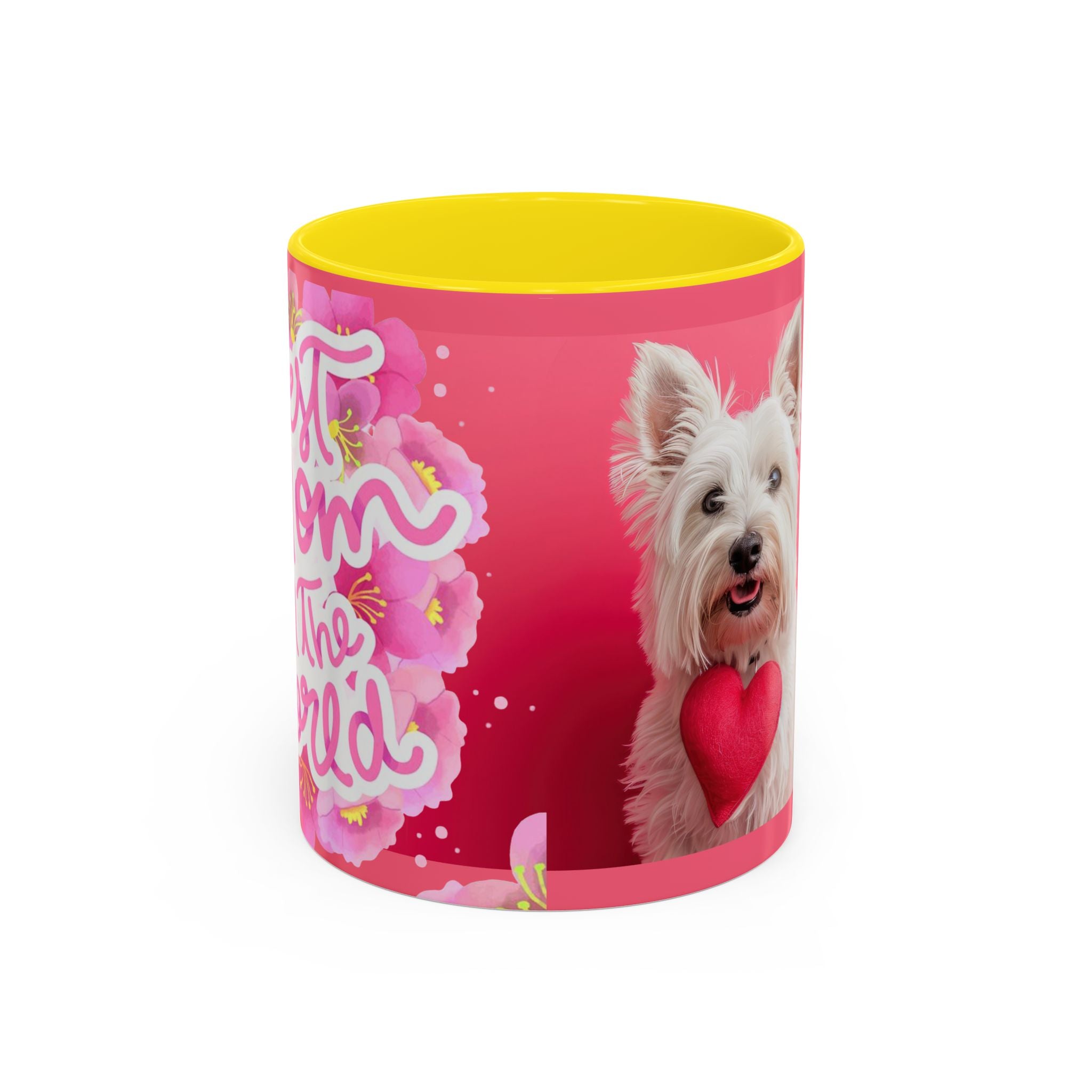Westie Mother's Day Coffee Mug — Cute Dog Heart