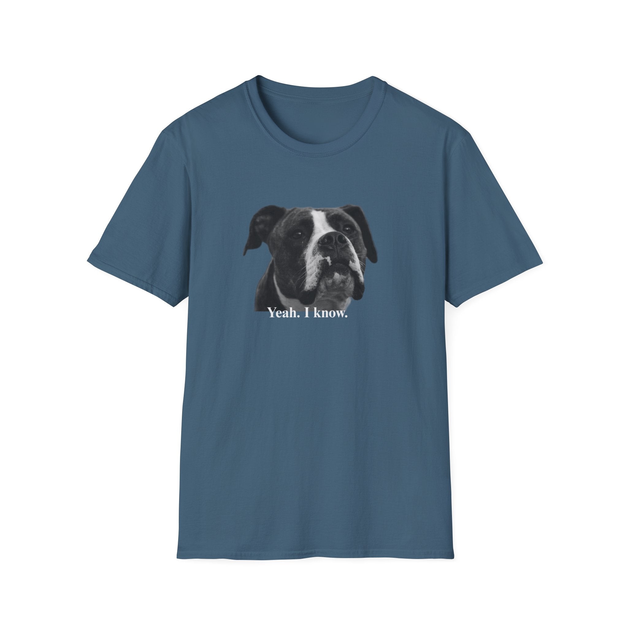 Boxer Graphic T-Shirt — "Yeah. I know."
