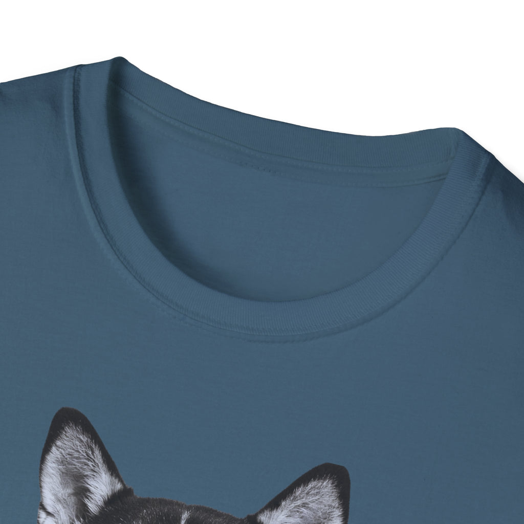Dog Graphic T-Shirt — "Quit Staring... You're Killin' My Vibe"