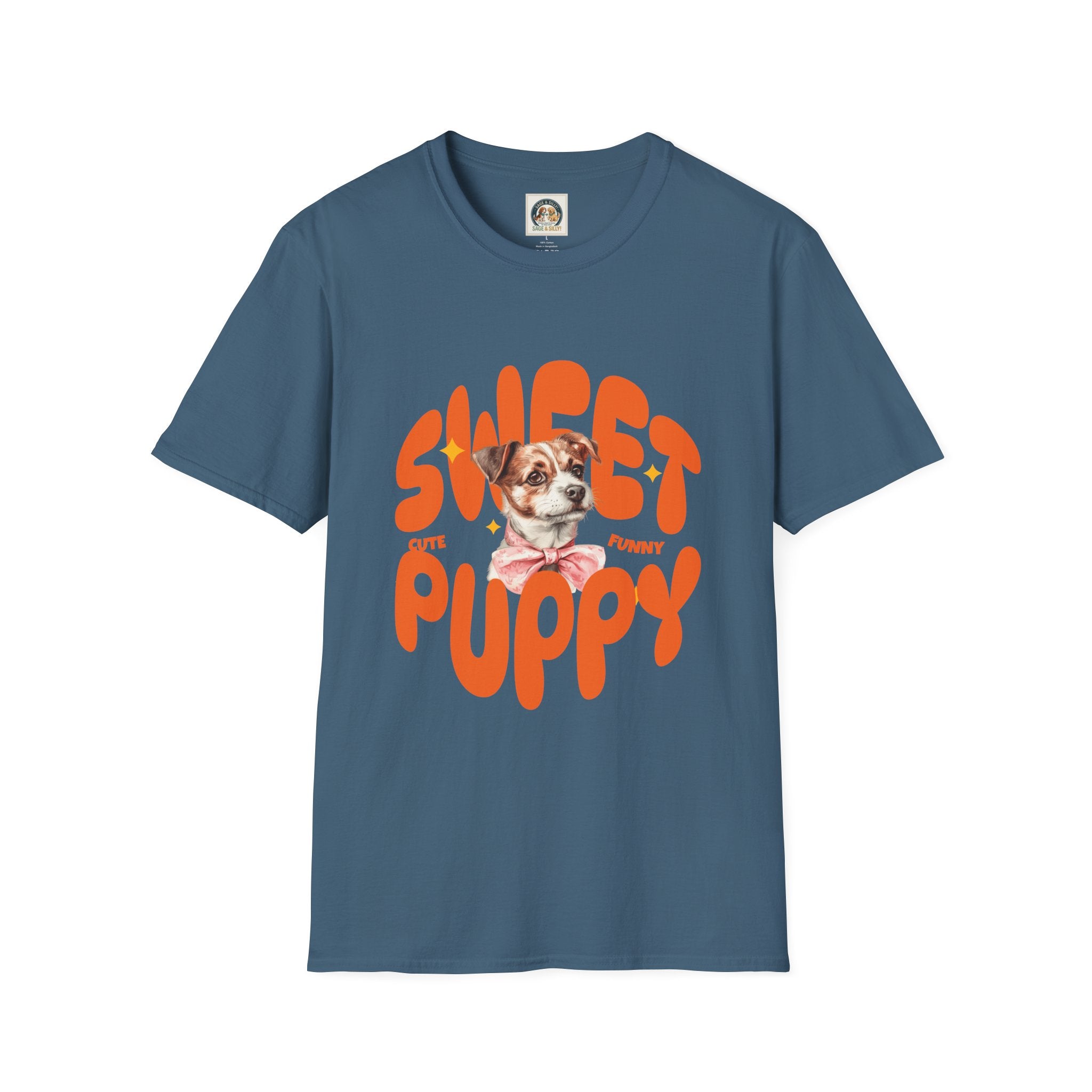 Sweet Puppy T-Shirt — Cute Retro Dog Graphic Tee