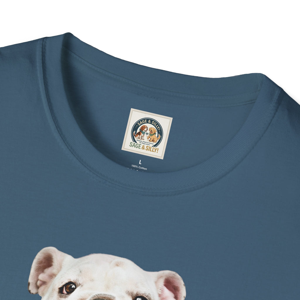 Bulldog Graphic T-Shirt — "Hangin' Out"
