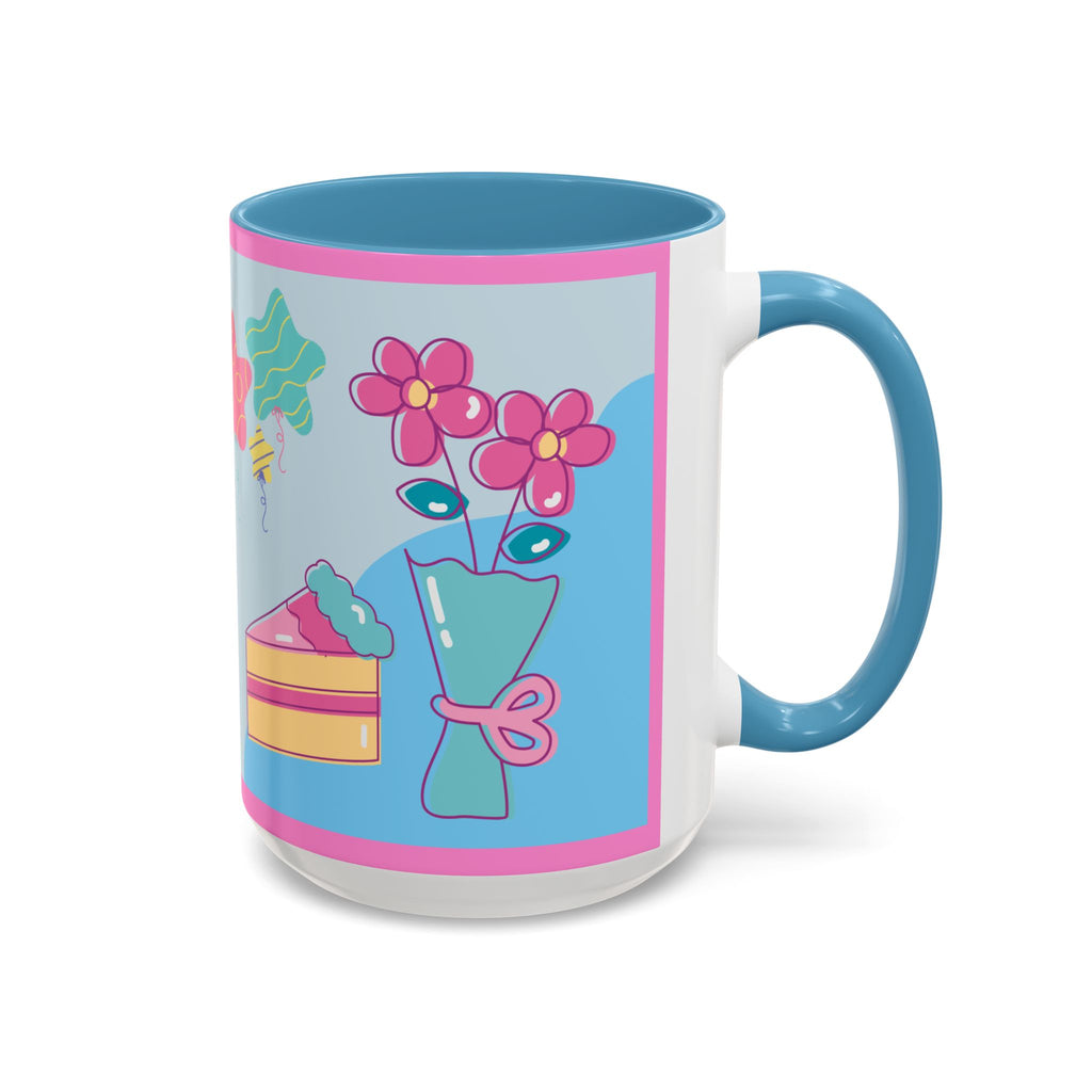 Father's Day Coffee Mug – Cute Dog on Scooter Design (11/15oz)