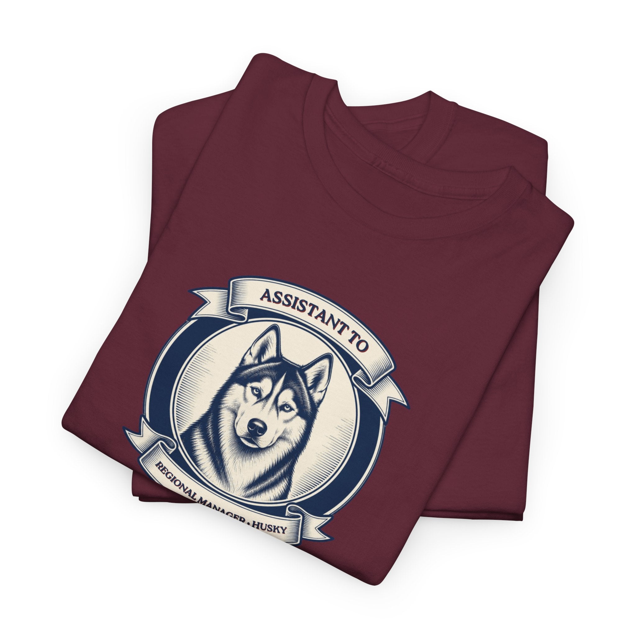 Husky T-Shirt — "I'm Not the Manager, I'm the One the Manager Reports To" Funny Husky Tee