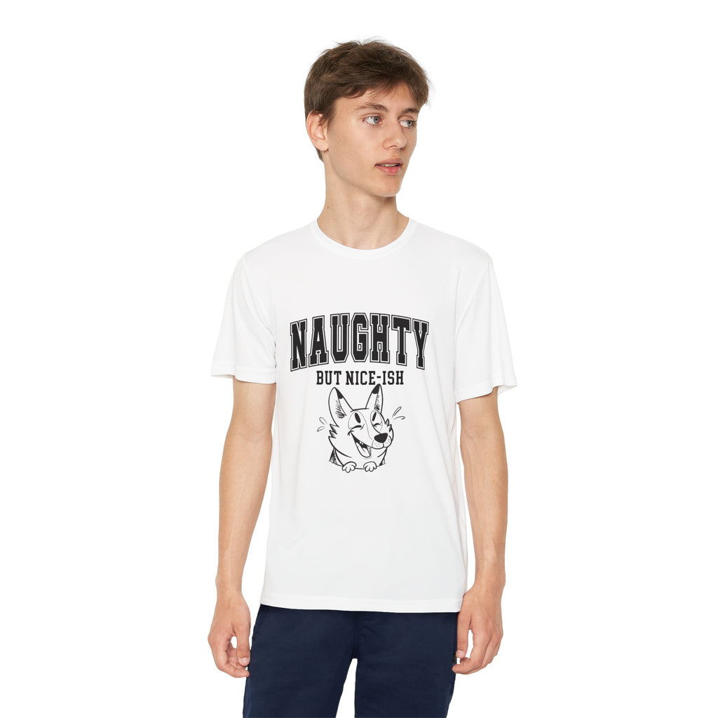 Youth Tee - "Naughty But Nice-ish" Graphic Shirt