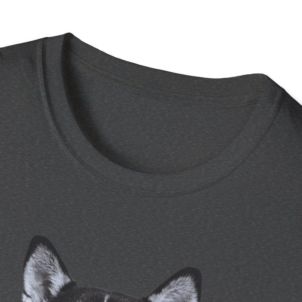 Dog Graphic T-Shirt — "Quit Staring... You're Killin' My Vibe"