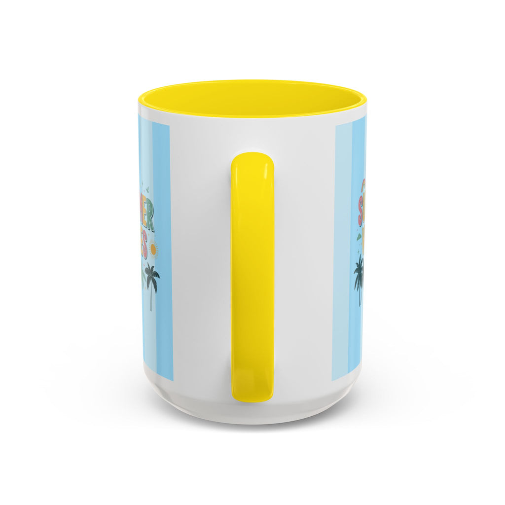 Summer Vibes Corgi Surf Coffee Mug — Cute Dog Lover Gift (11/15 oz)