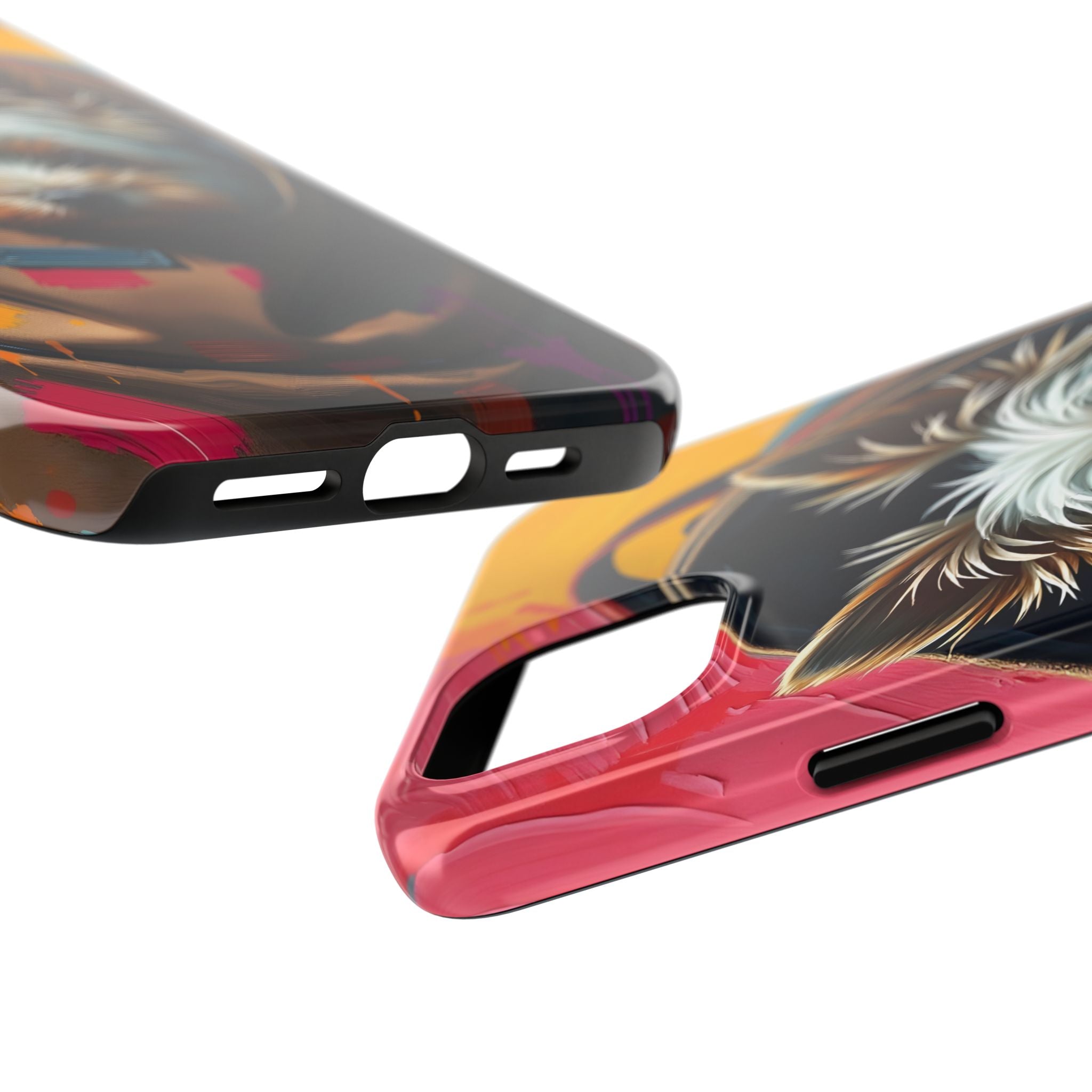 Yorkie Pocket Phone Case – Colorful Cute Yorkshire Terrier Protective Cover