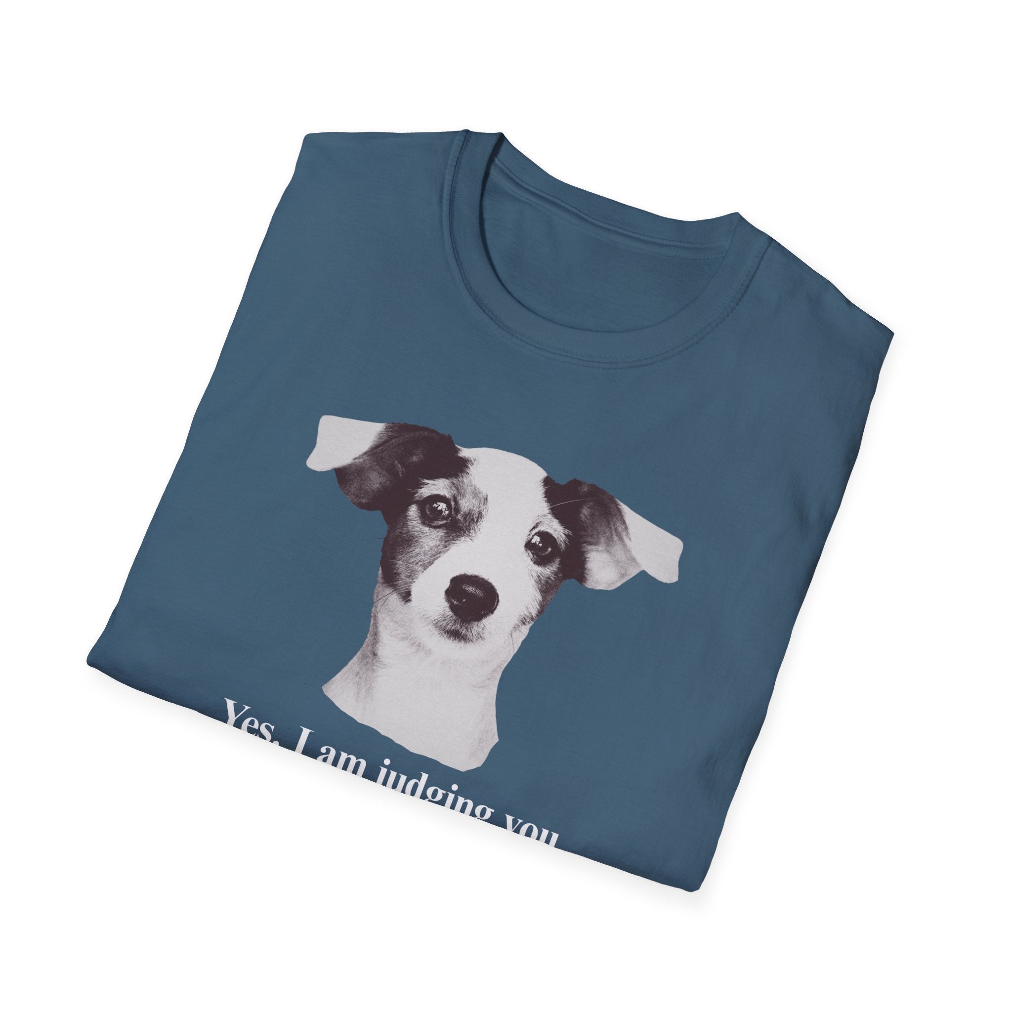 Jack Russell Terrier Graphic T-Shirt — "Yes, I'm Judging You."