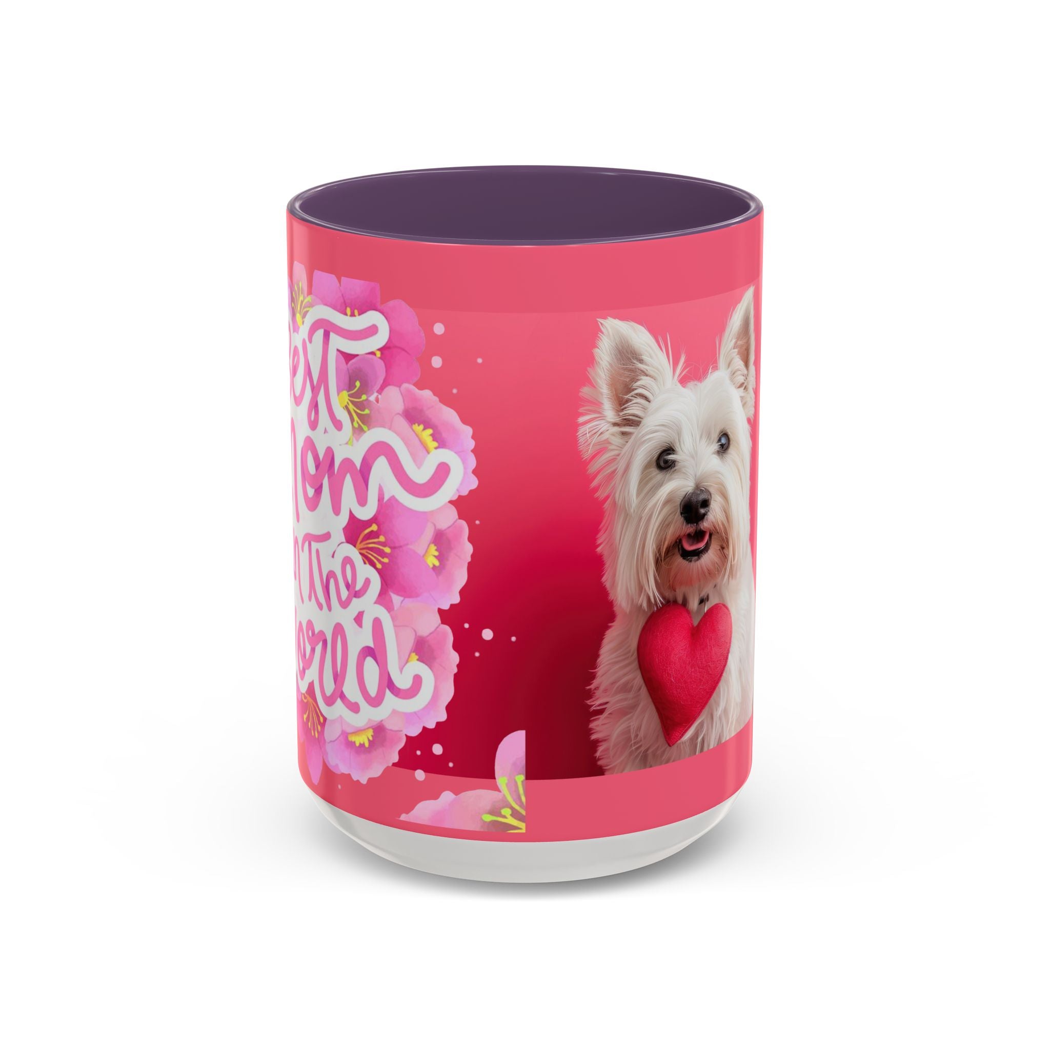 Westie Mother's Day Coffee Mug — Cute Dog Heart
