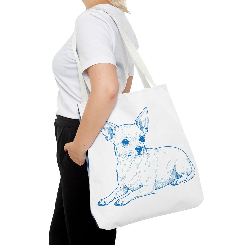 Chihuahua Dog Tote Bag — Cute Dog Lover Printed Tote