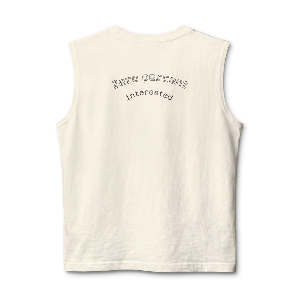 Nope Dog Muscle Tank — Cute Sleeping French Bulldog "Nope" Graphic Tank Top