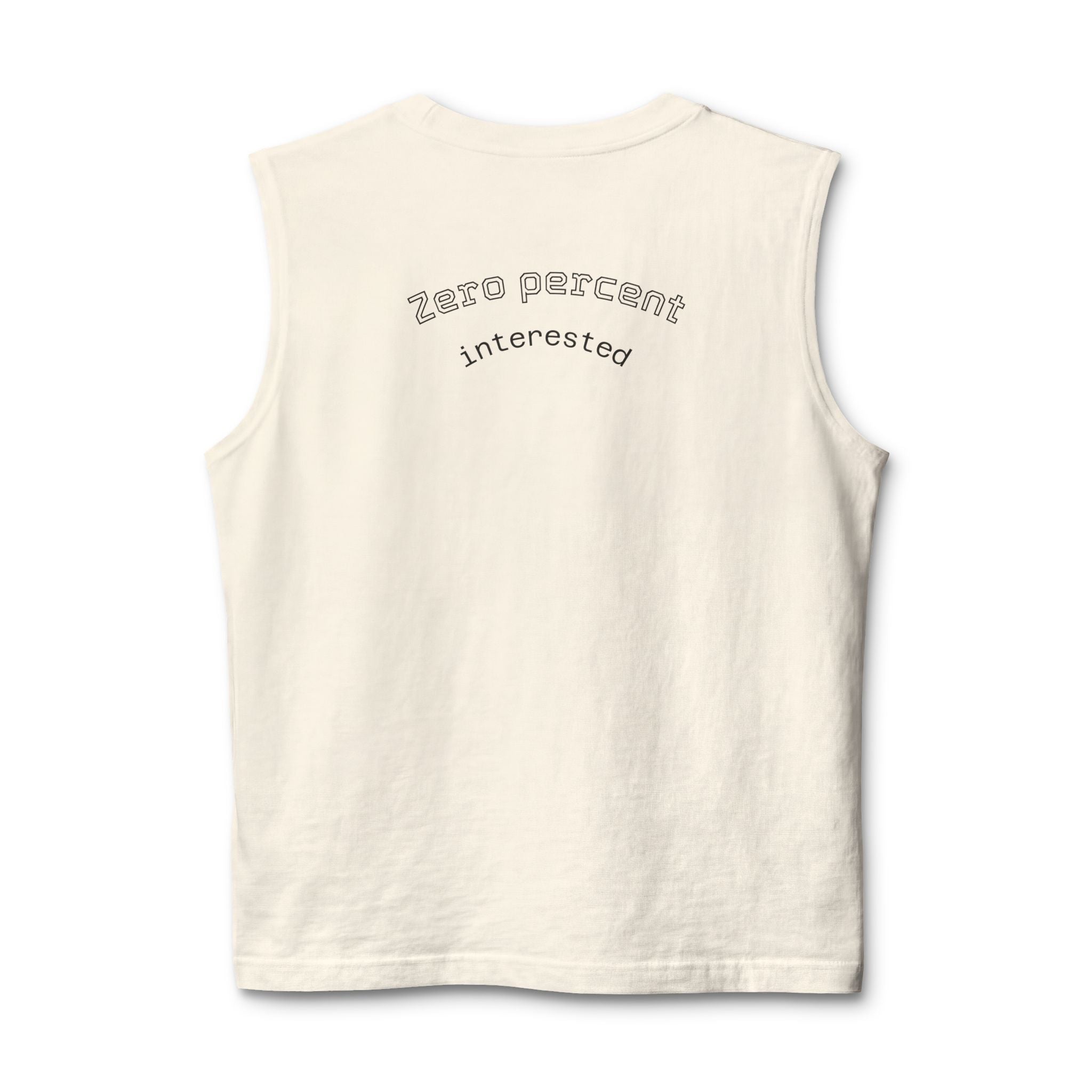 Nope Dog Muscle Tank — Cute Sleeping French Bulldog "Nope" Graphic Tank Top