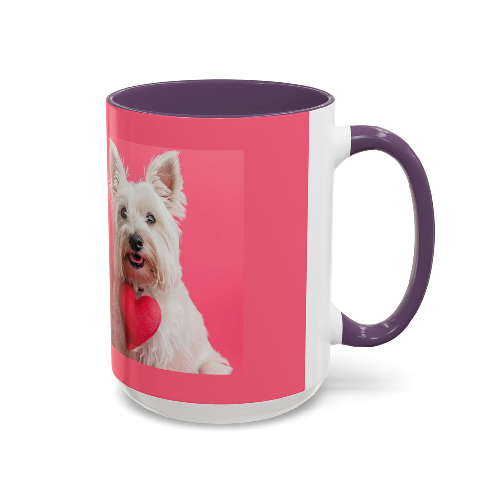 Westie Mother's Day Coffee Mug — Cute Dog Heart