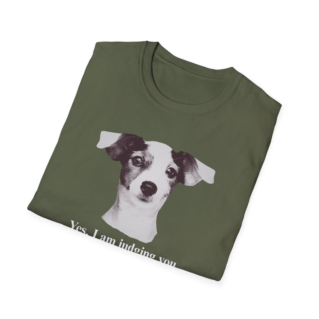 Jack Russell Terrier Graphic T-Shirt — "Yes, I'm Judging You."