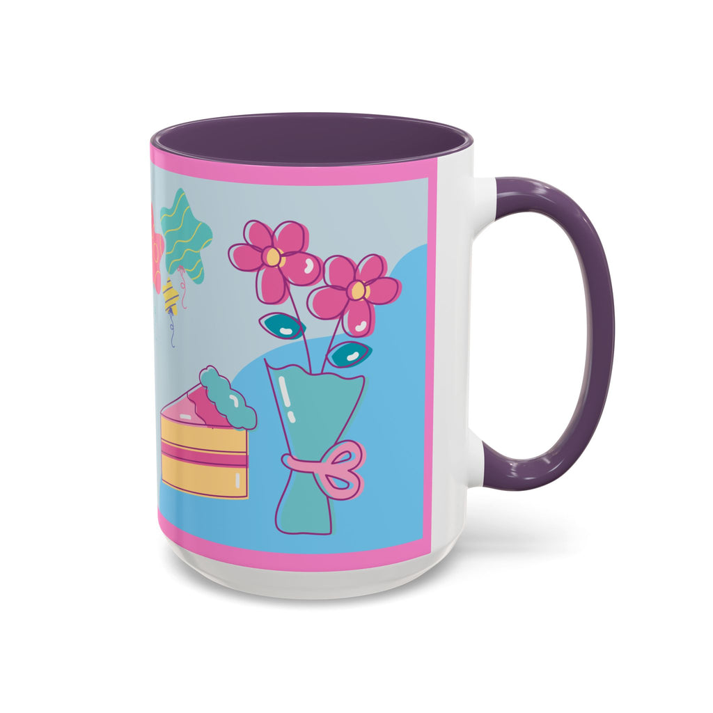 Father's Day Coffee Mug – Cute Dog on Scooter Design (11/15oz)