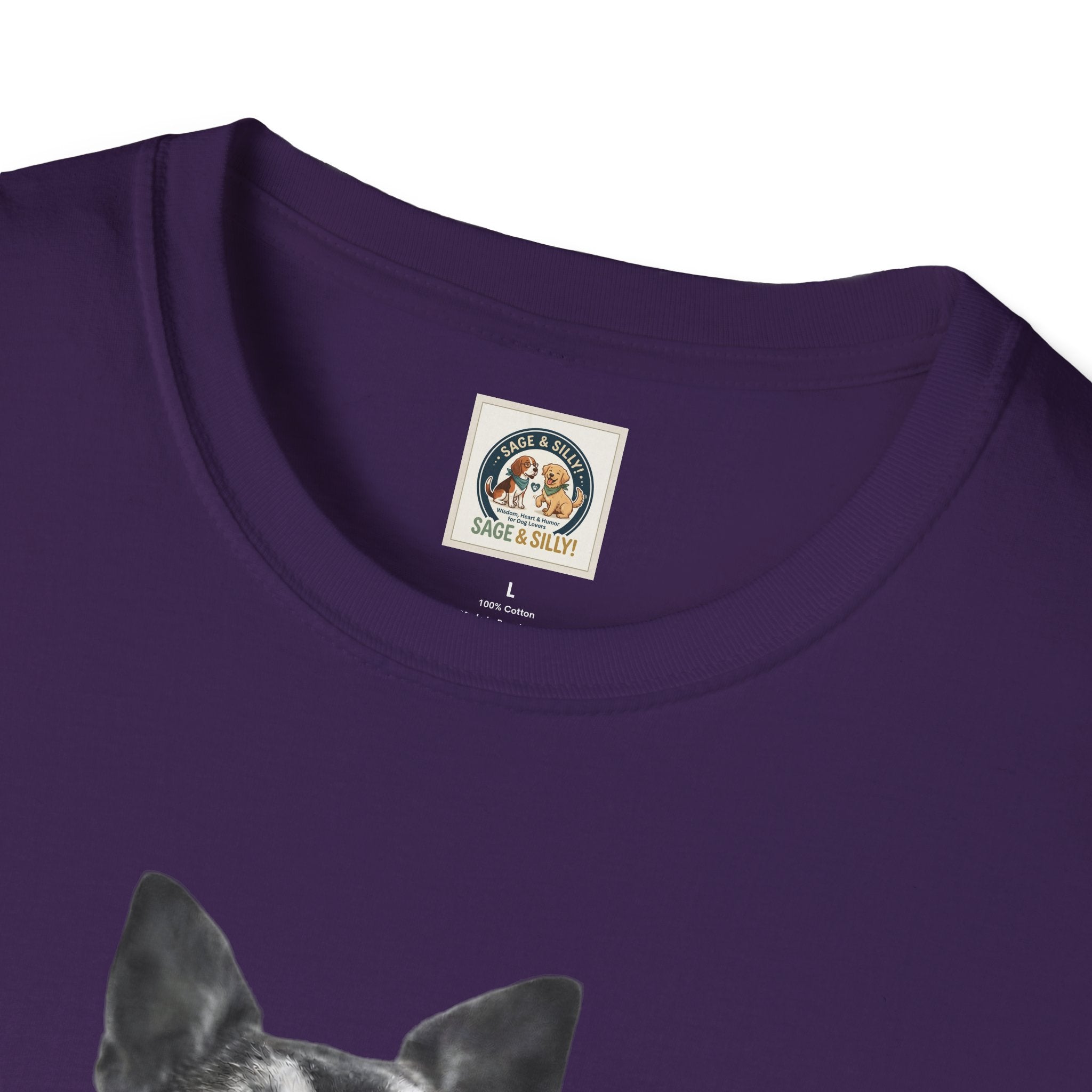 Angry Dog Graphic T-Shirt — "And?"