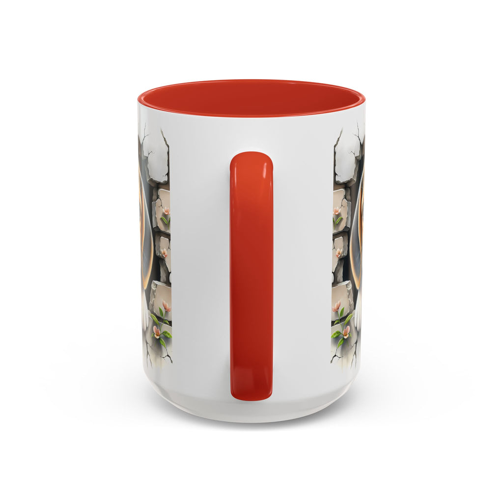 Beagle Puppy Peek Accent Coffee Mug – Cute Dog Gift (11/15 oz)