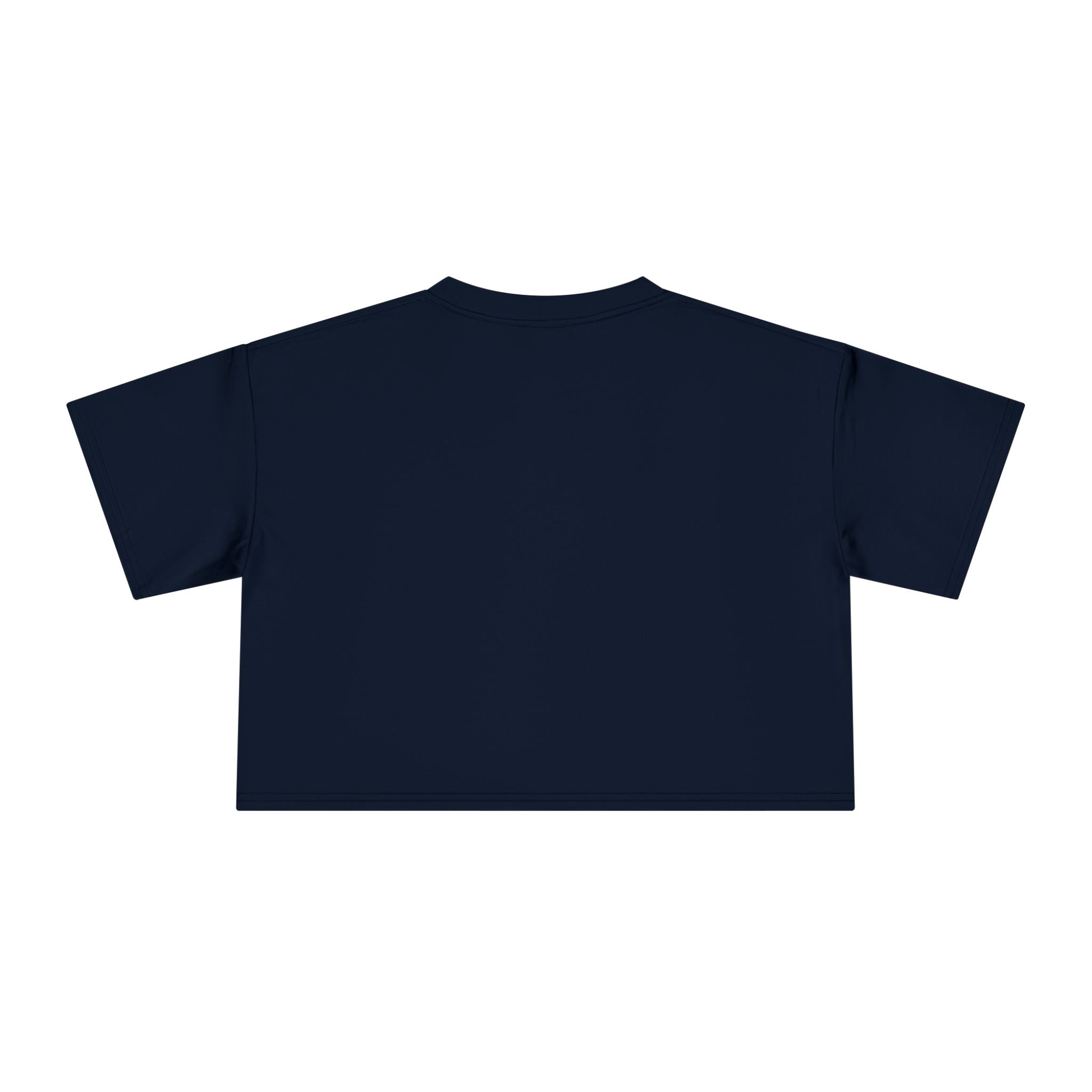 Patriotic Dog Crop Tee — Jack Russell with American Flag