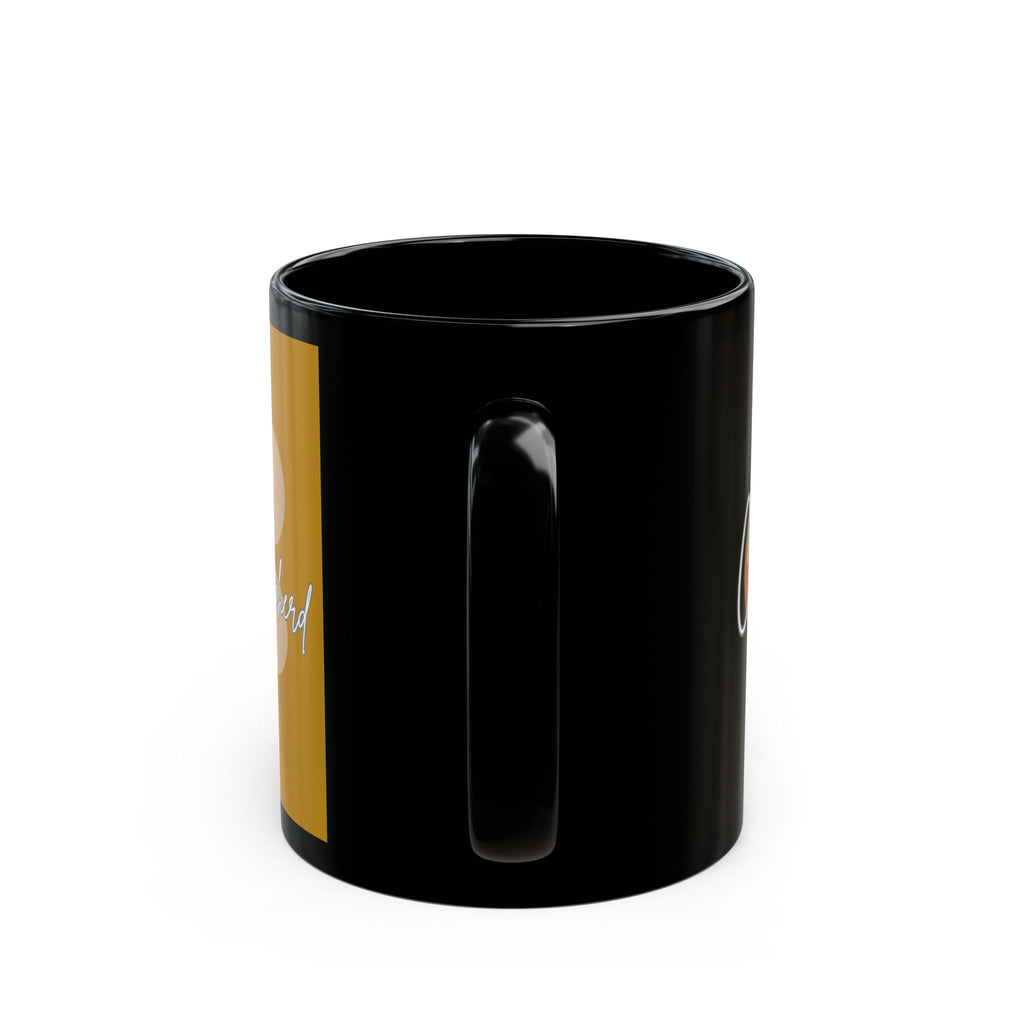 German Shepherd Coffee Mug — Pet Lover Black Ceramic Mug (11oz/15oz)