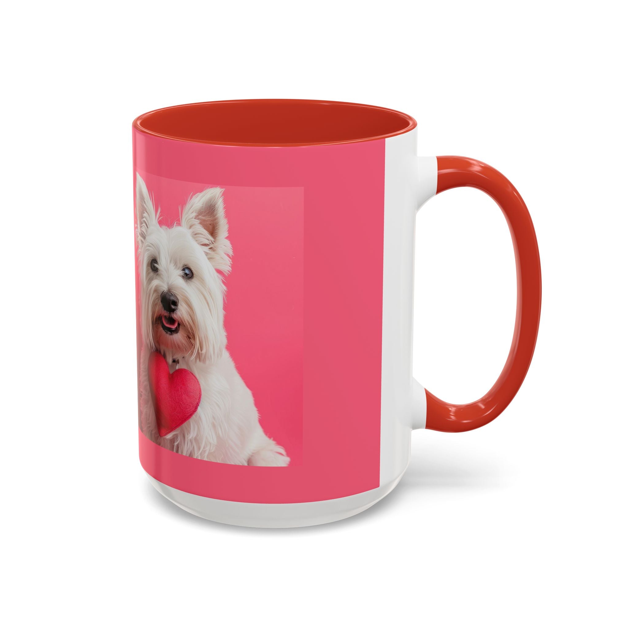 Westie Mother's Day Coffee Mug — Cute Dog Heart