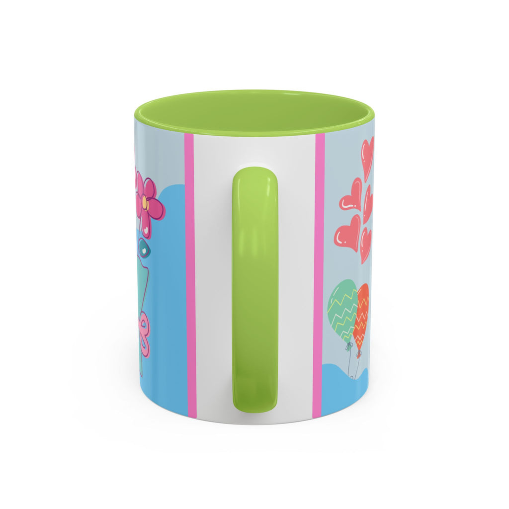 Father's Day Coffee Mug – Cute Dog on Scooter Design (11/15oz)