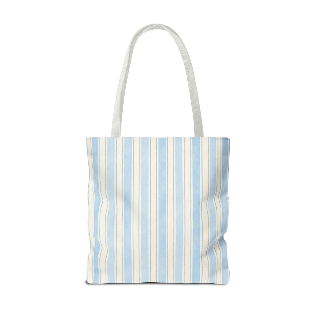 Miniature Schnauzer Tote Bag – "I Like Miniature Schnauzers and Maybe 3 People" Striped Canvas Tote