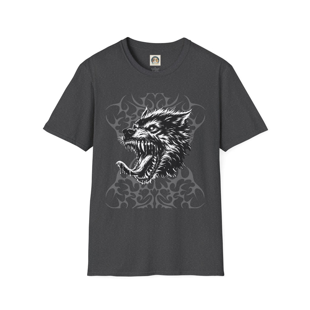 Angry Wolf Graphic T-Shirt — "This Is My Friendly Side"