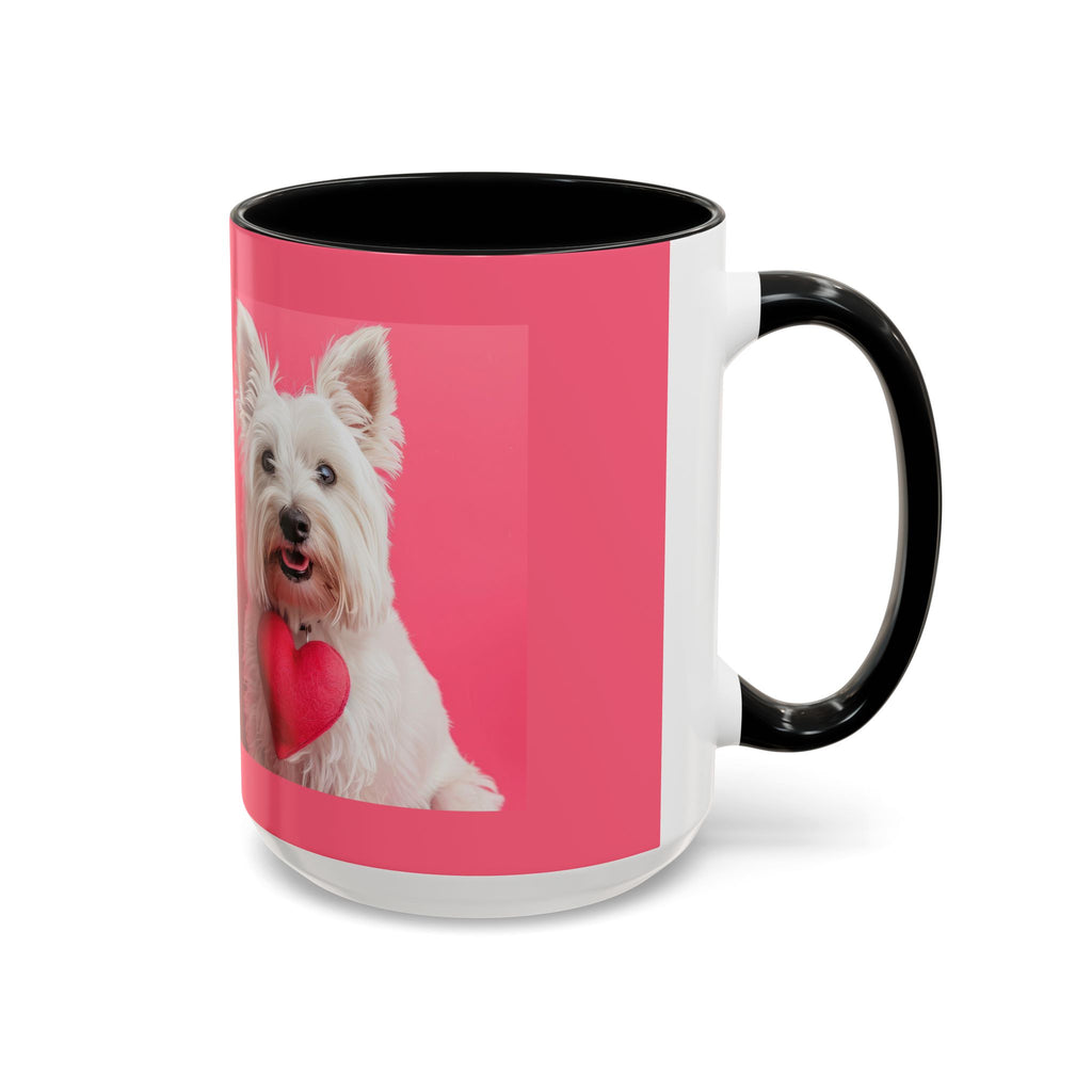 Westie Mother's Day Coffee Mug — Cute Dog Heart