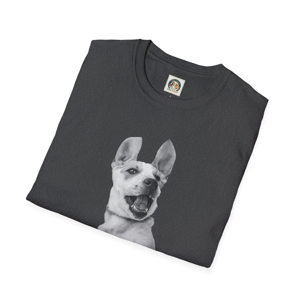 Laughing Dog Graphic T-Shirt — "Yes, I Am That Funny!"