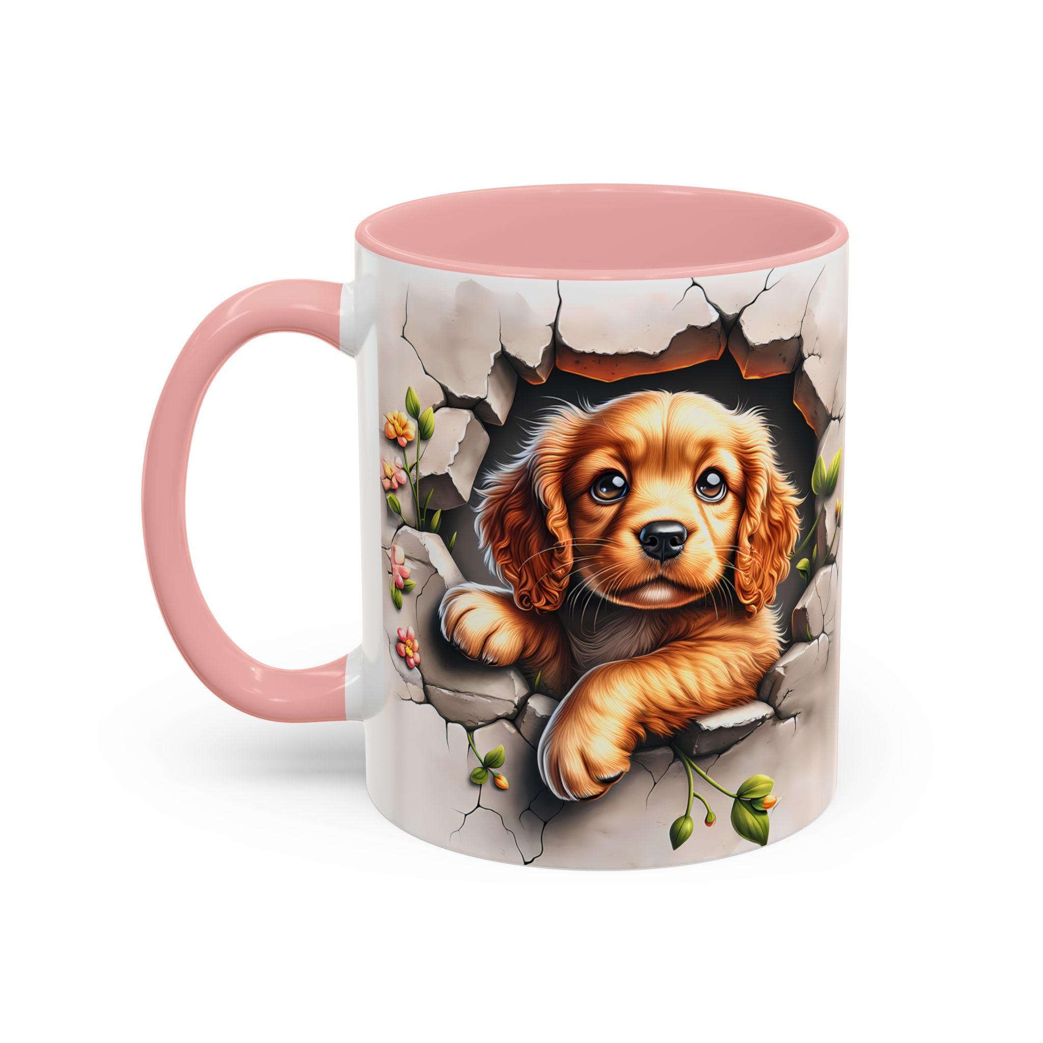 Cocker Spaniel Puppy Coffee Mug — Cute Accent Mug